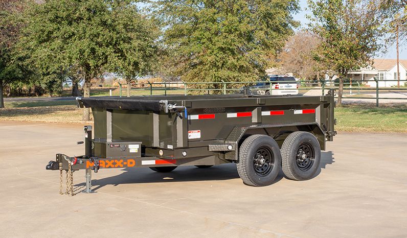 2025 MAXX-D TRAILERS 6X12X3 DUMP D7X 14K in Paso Robles, California - Photo 8