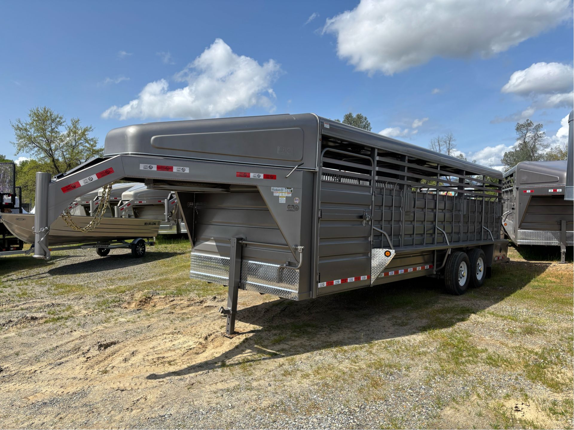 2025 GR TRAILERS 6.8X24 STOCK GN 14K TRAILER in Paso Robles, California - Photo 2