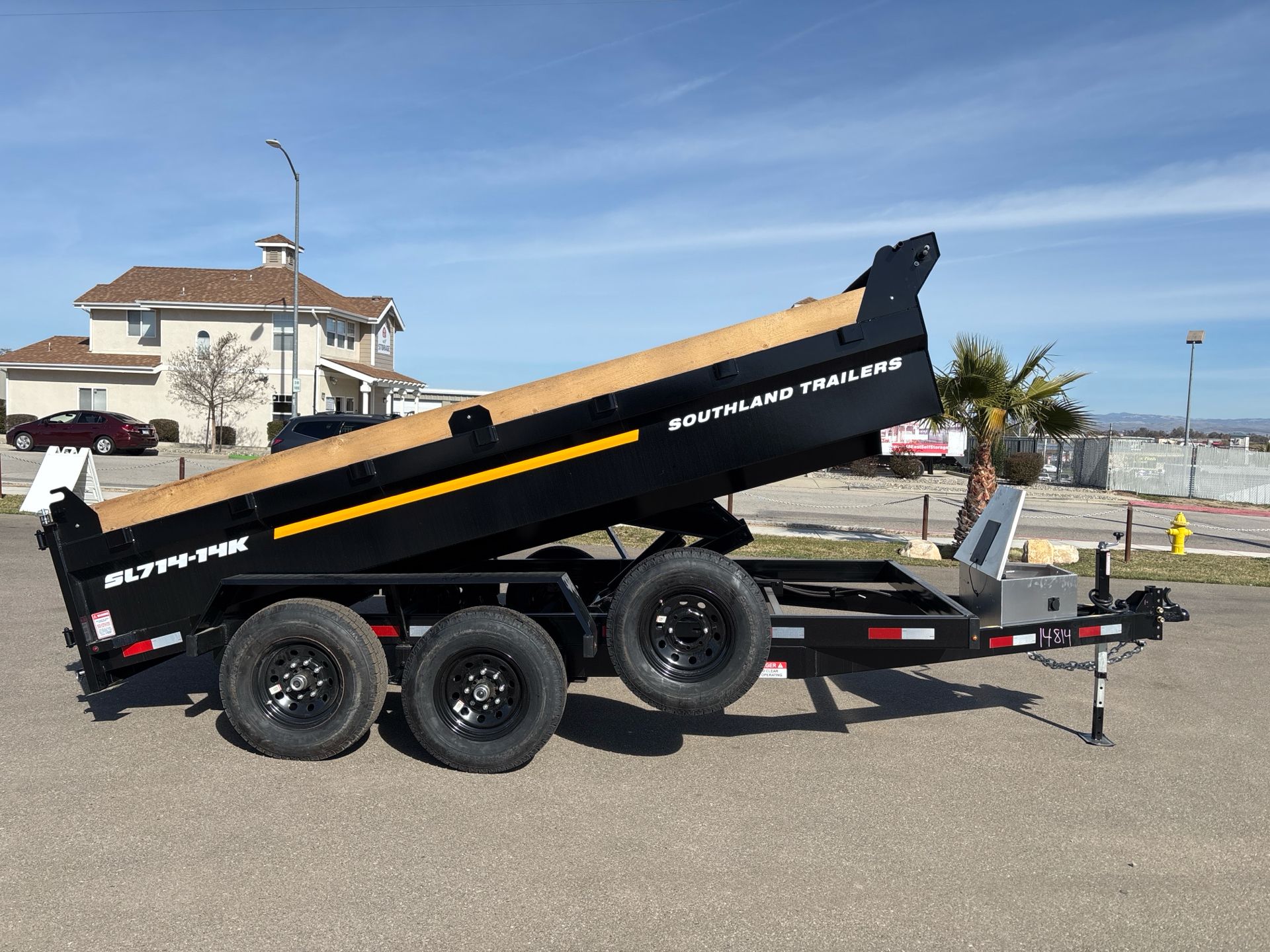 2025 SOUTHLAND TRAILER CORP 7X14X2 - 14K DUMP SL714 in Paso Robles, California - Photo 1