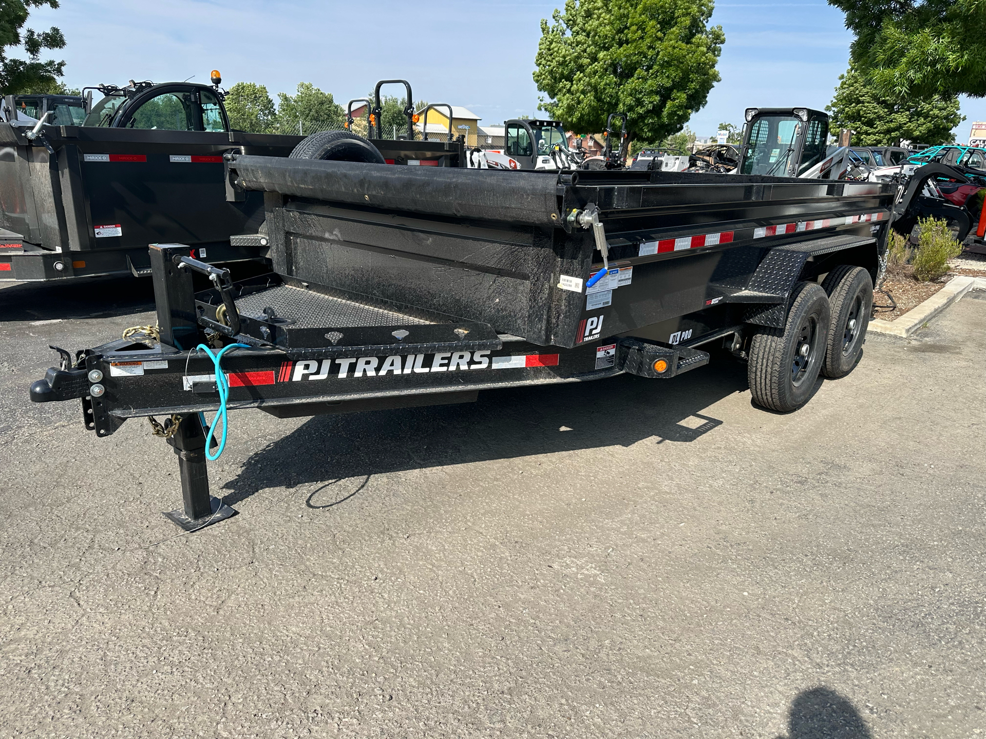 2025 PJ Trailers 7X14X2 DL DUMP 14K in Paso Robles, California - Photo 1