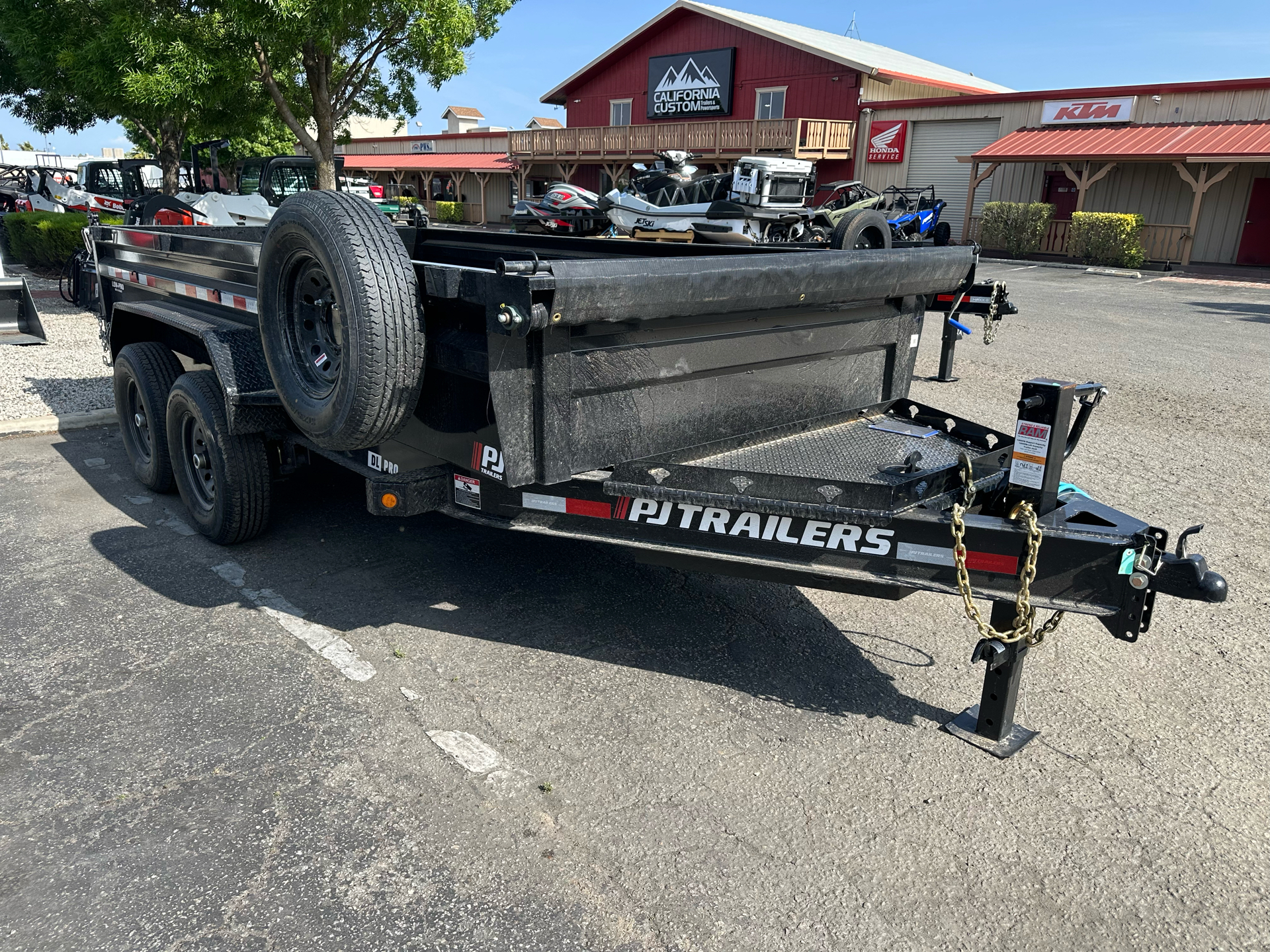 2025 PJ Trailers 7X14X2 DL DUMP 14K in Paso Robles, California - Photo 2