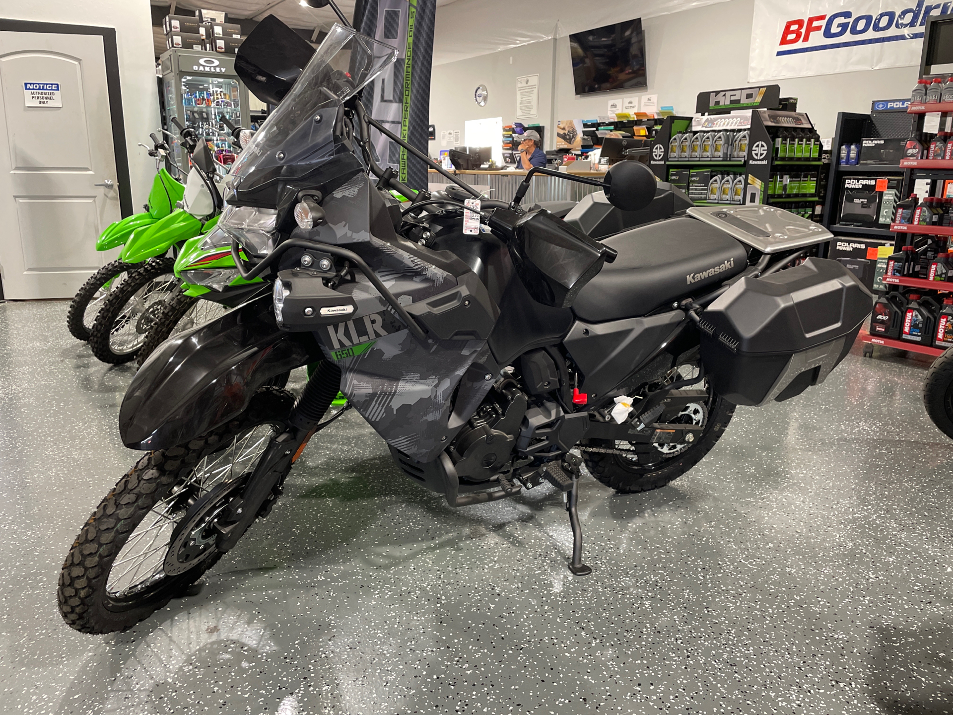 2023 Kawasaki KLR 650 Adventure ABS in Paso Robles, California - Photo 1
