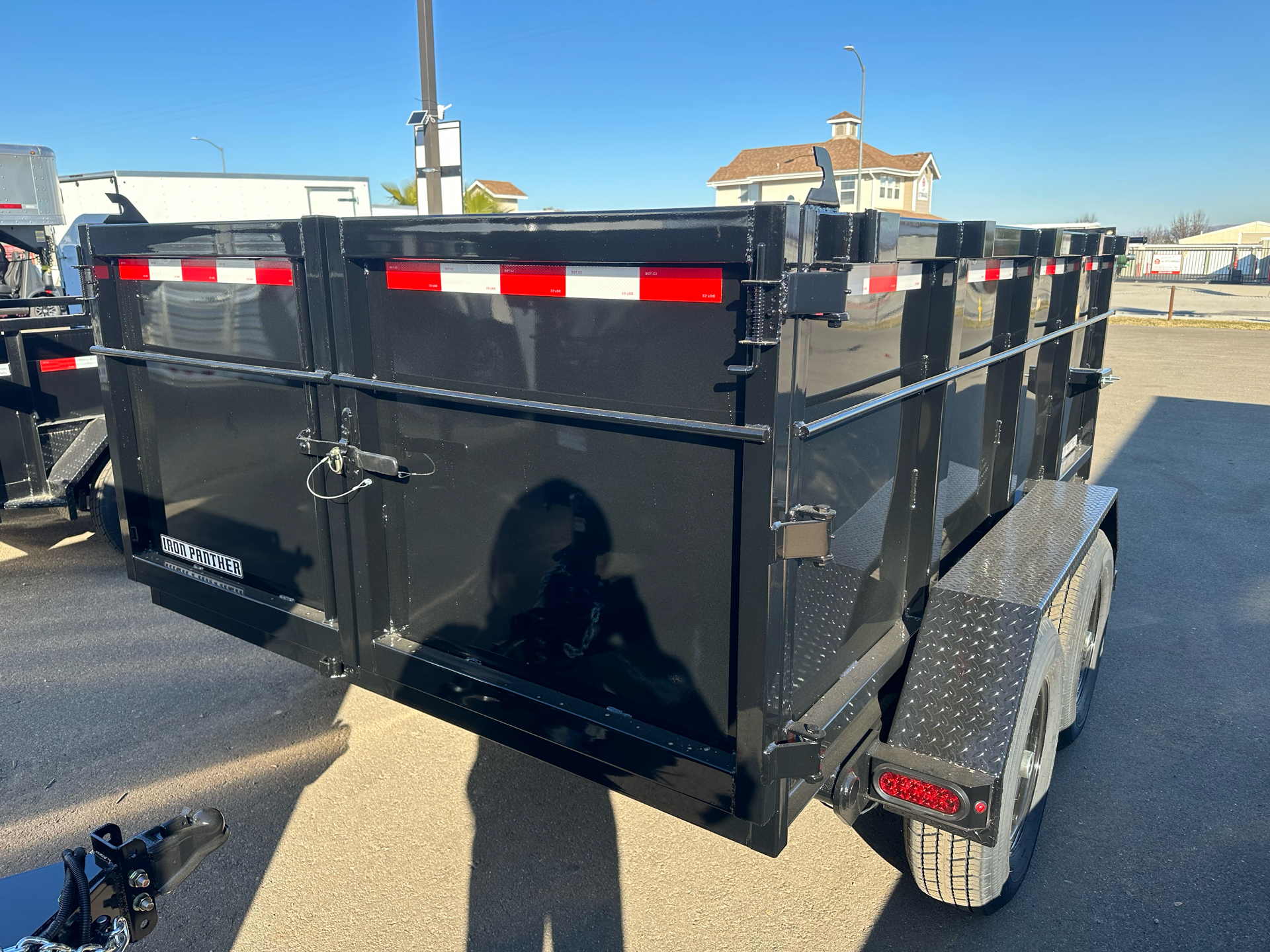 2025 IRON PANTHER TRAILERS 6X10X3 10K SR in Paso Robles, California - Photo 2