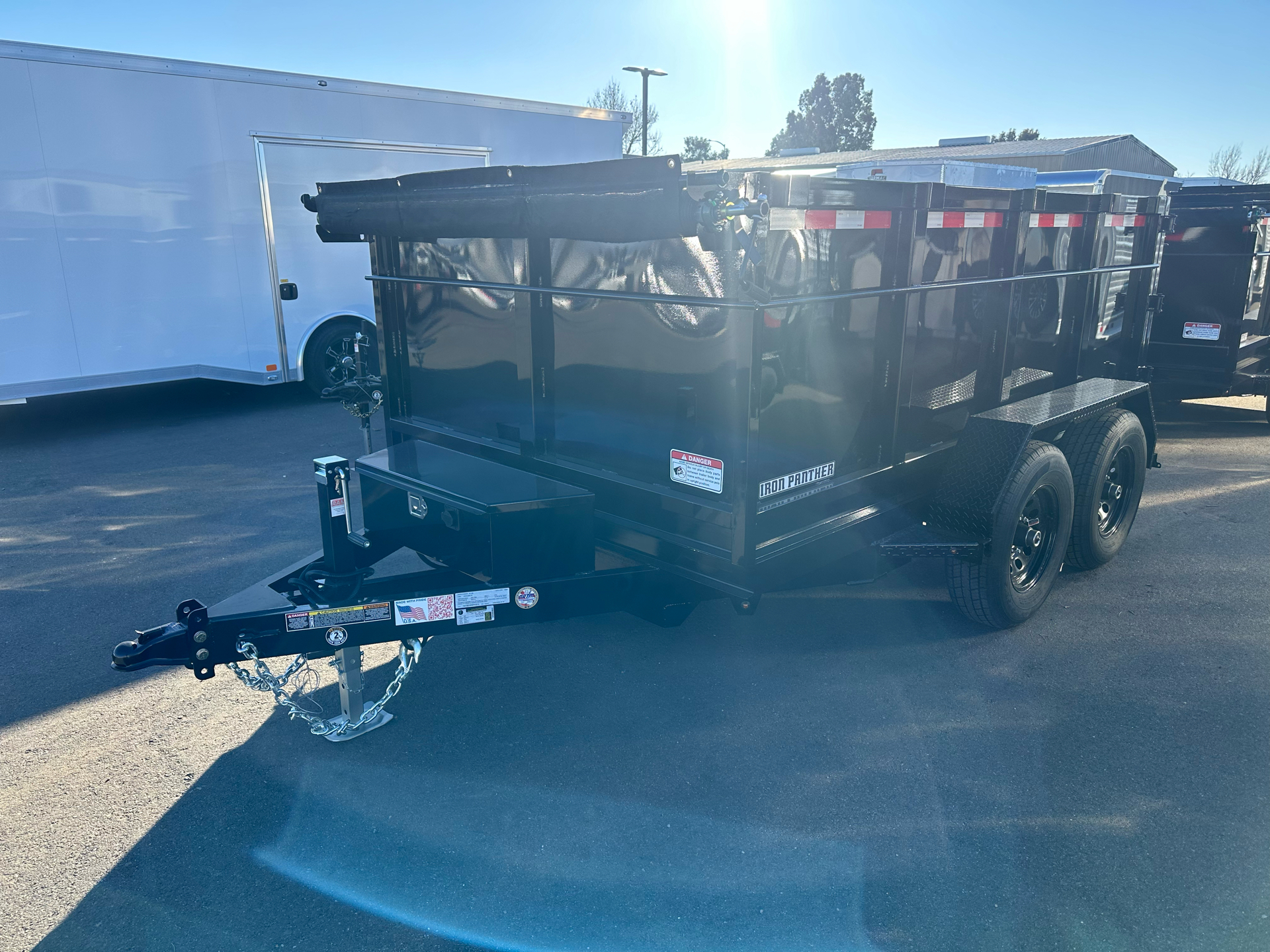 2025 IRON PANTHER TRAILERS 6X10X3 10K SR in Paso Robles, California - Photo 4