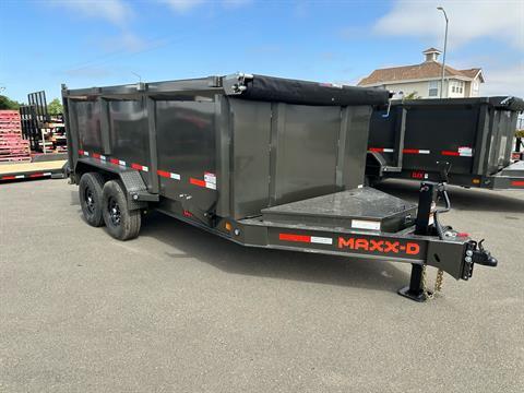 2026 MAXX-D TRAILERS 7x14x4 DUMP 14K DJX in Paso Robles, California - Photo 2