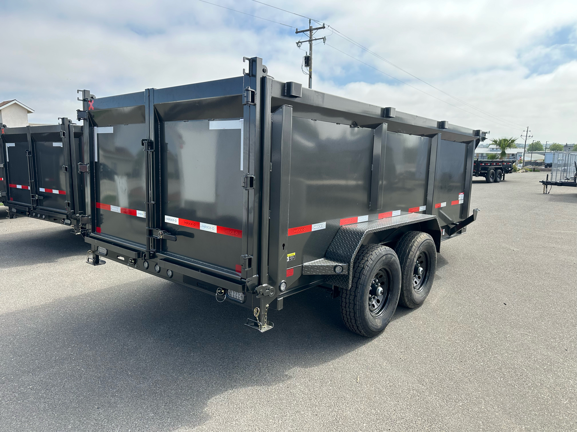 2026 MAXX-D TRAILERS 7x14x4 DUMP 14K DJX in Paso Robles, California - Photo 3