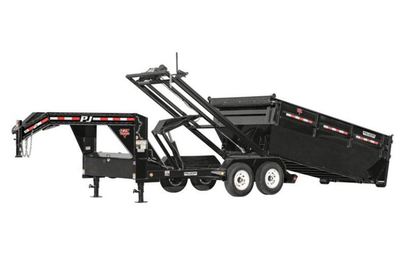 2025 PJ Trailers 7X14 ROLL-OFF DUMP BP 14K (DR) in Paso Robles, California