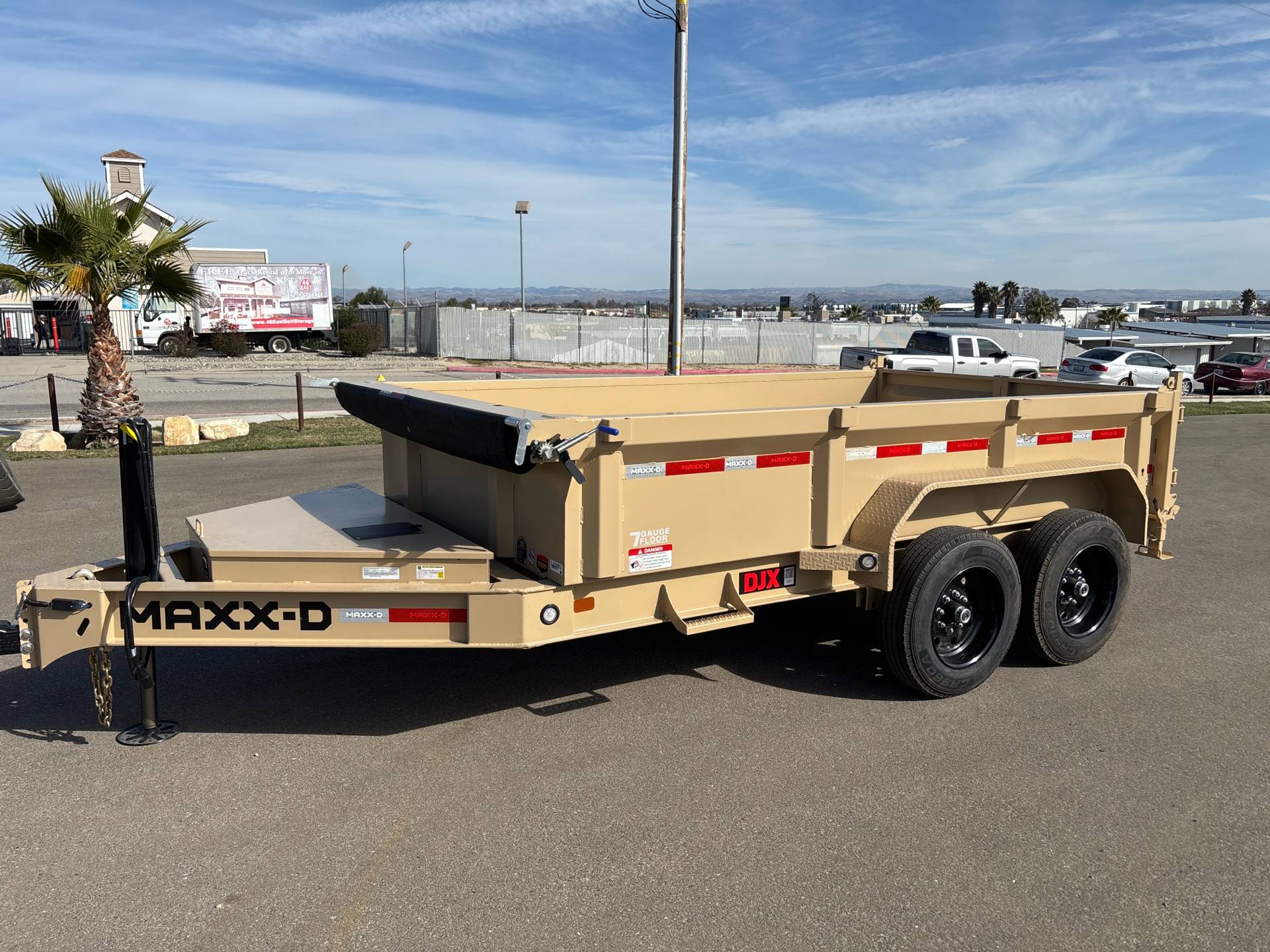 2025 MAXX-D TRAILERS 7x12x2 Dump DJX in Paso Robles, California - Photo 1