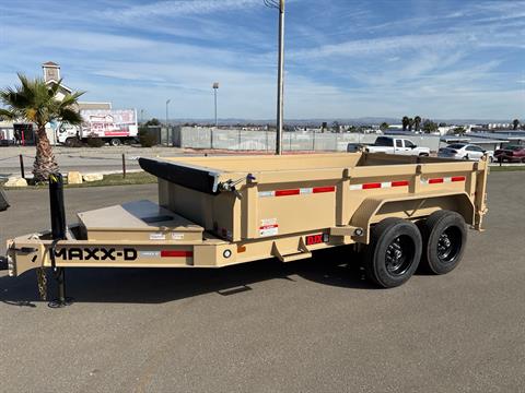 2025 MAXX-D TRAILERS 7x12x2 Dump DJX in Paso Robles, California - Photo 1
