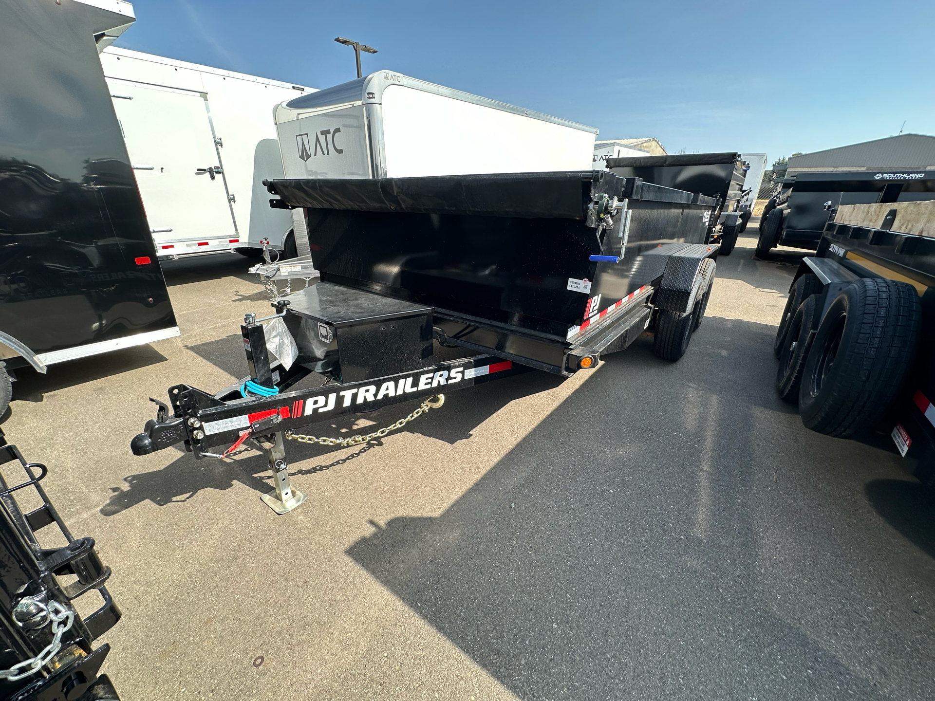 2025 PJ Trailers 7x14x2 DUMP D7 14K in Paso Robles, California - Photo 1
