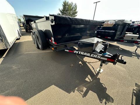 2025 PJ Trailers 7x14x2 DUMP D7 14K in Paso Robles, California - Photo 2