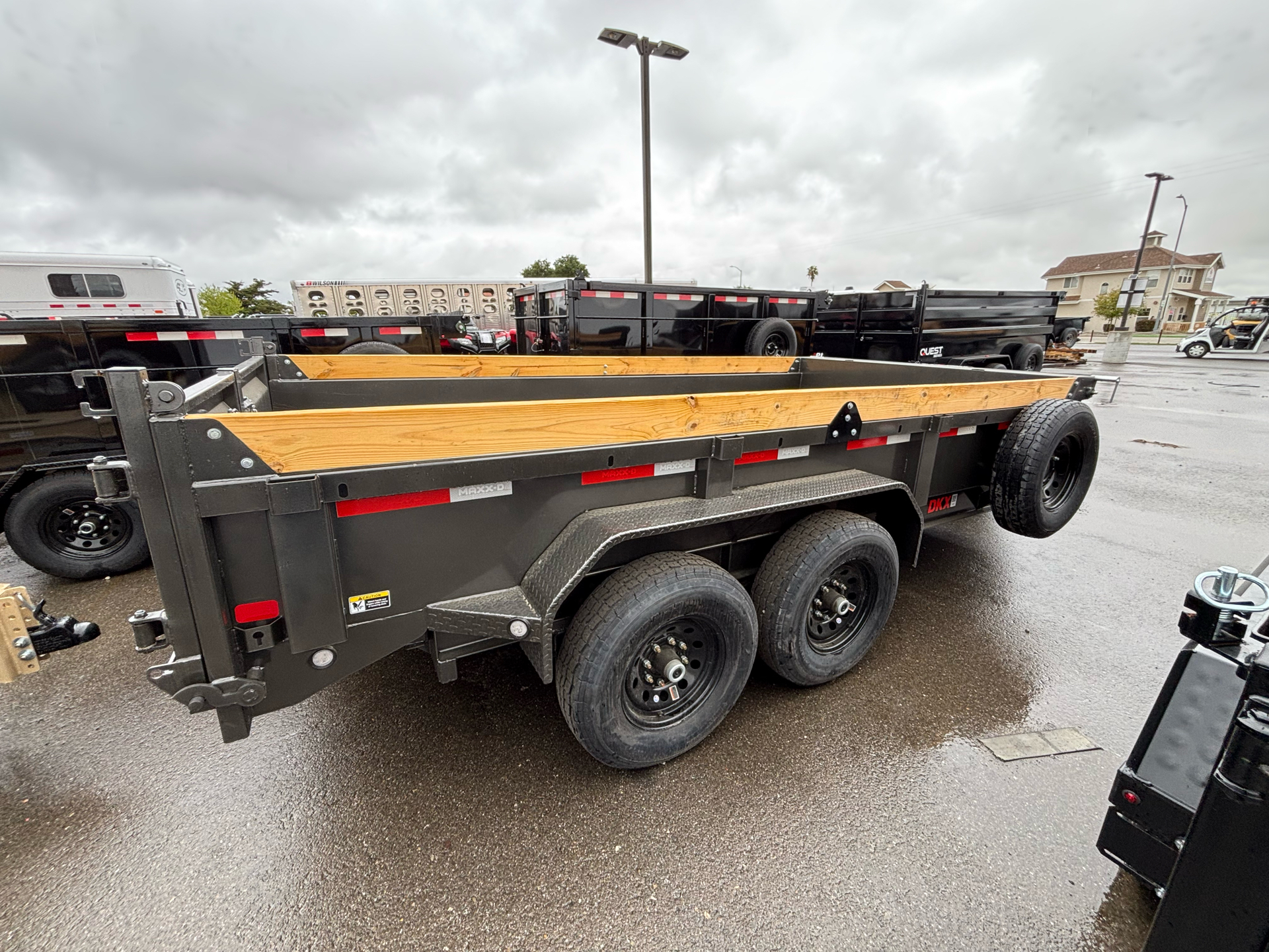 2025 MAXX-D TRAILERS 7x14x2 DUMP DKX 14K in Paso Robles, California - Photo 1