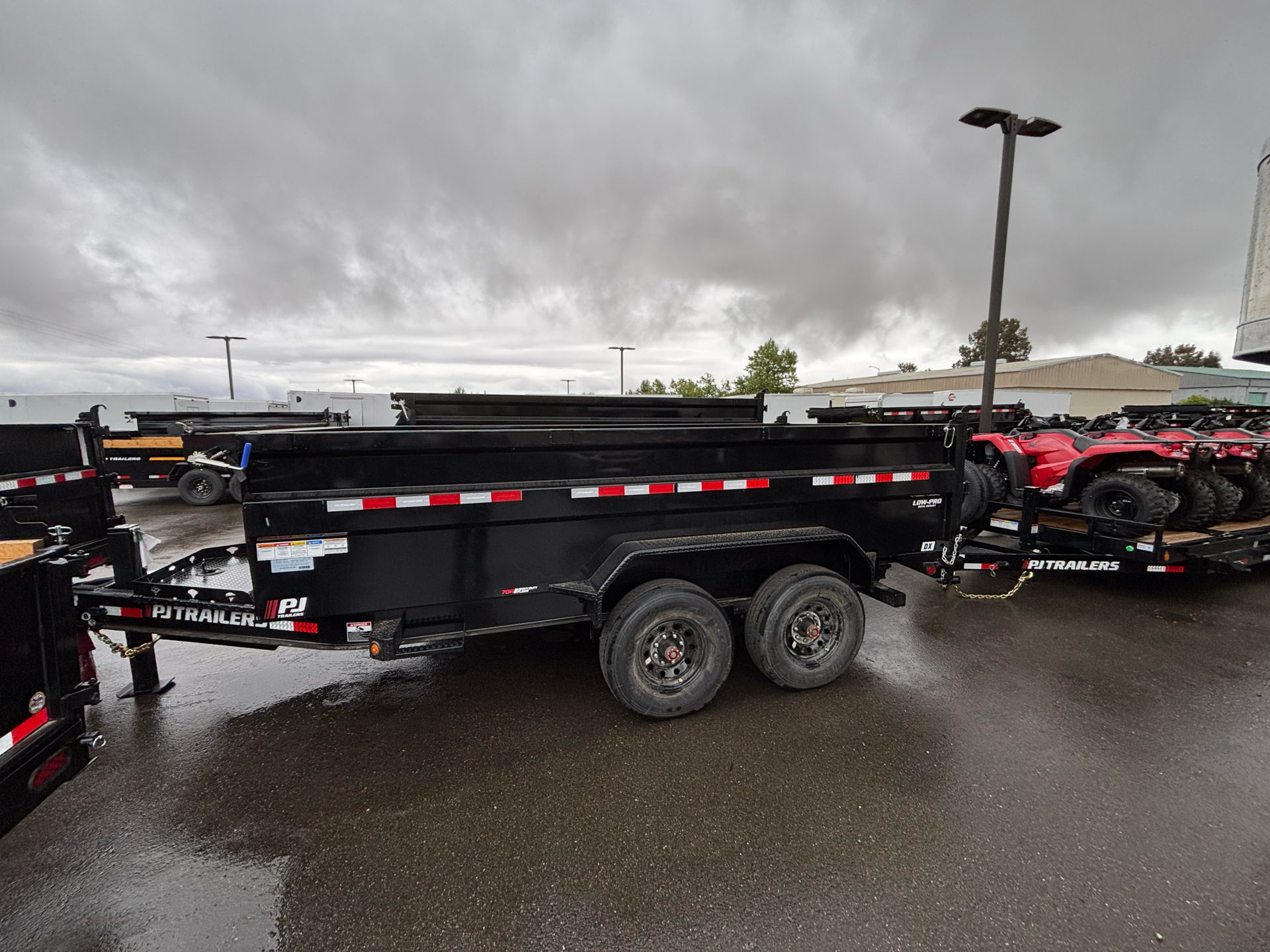 2025 PJ Trailers 7X14X3 DX DUMP 16K in Paso Robles, California - Photo 2