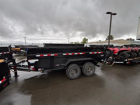 2025 PJ Trailers 7X14X3 DX DUMP 16K in Paso Robles, California - Photo 2