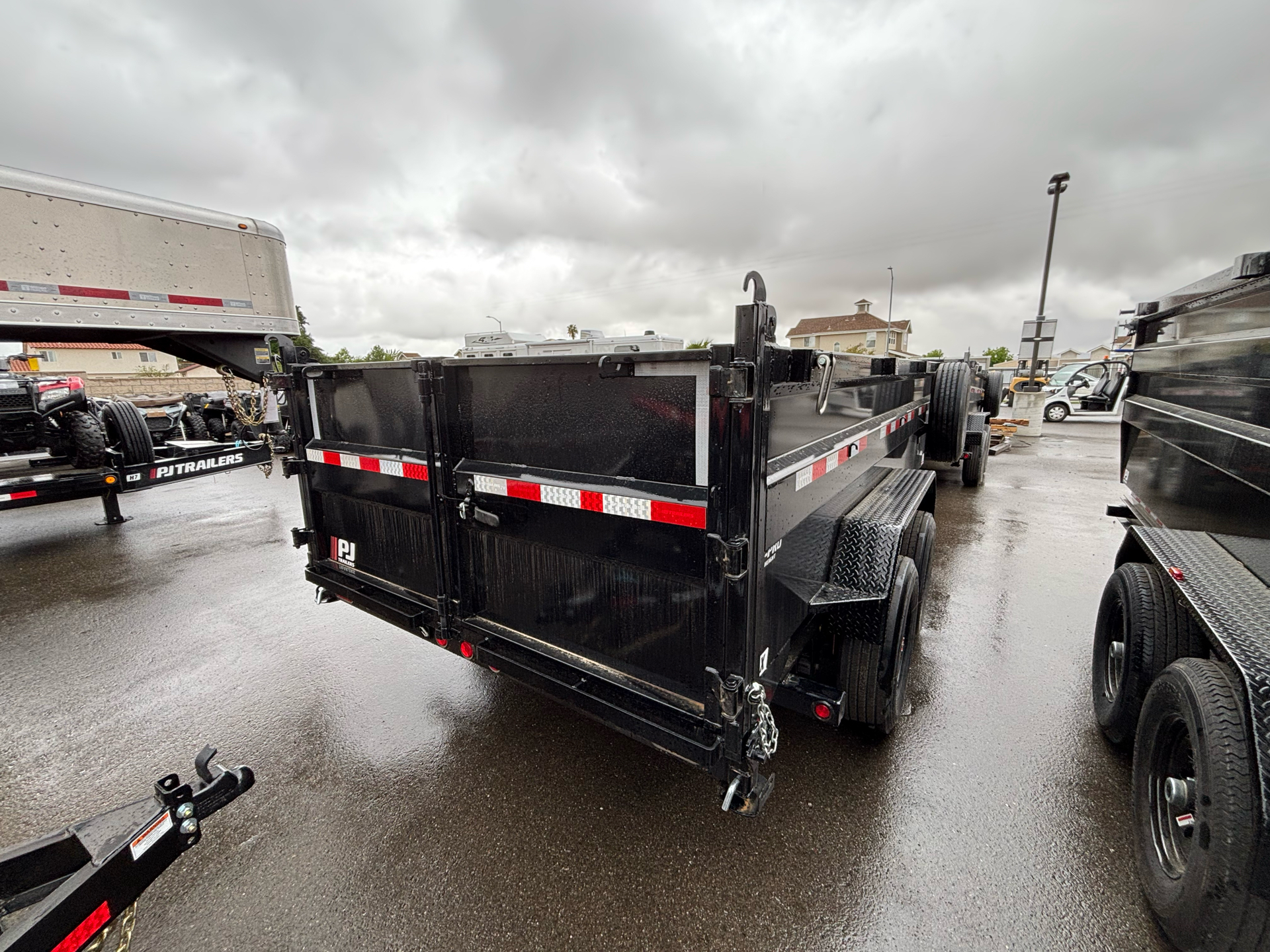 2025 PJ Trailers 7X14X3 DX DUMP 16K in Paso Robles, California - Photo 3