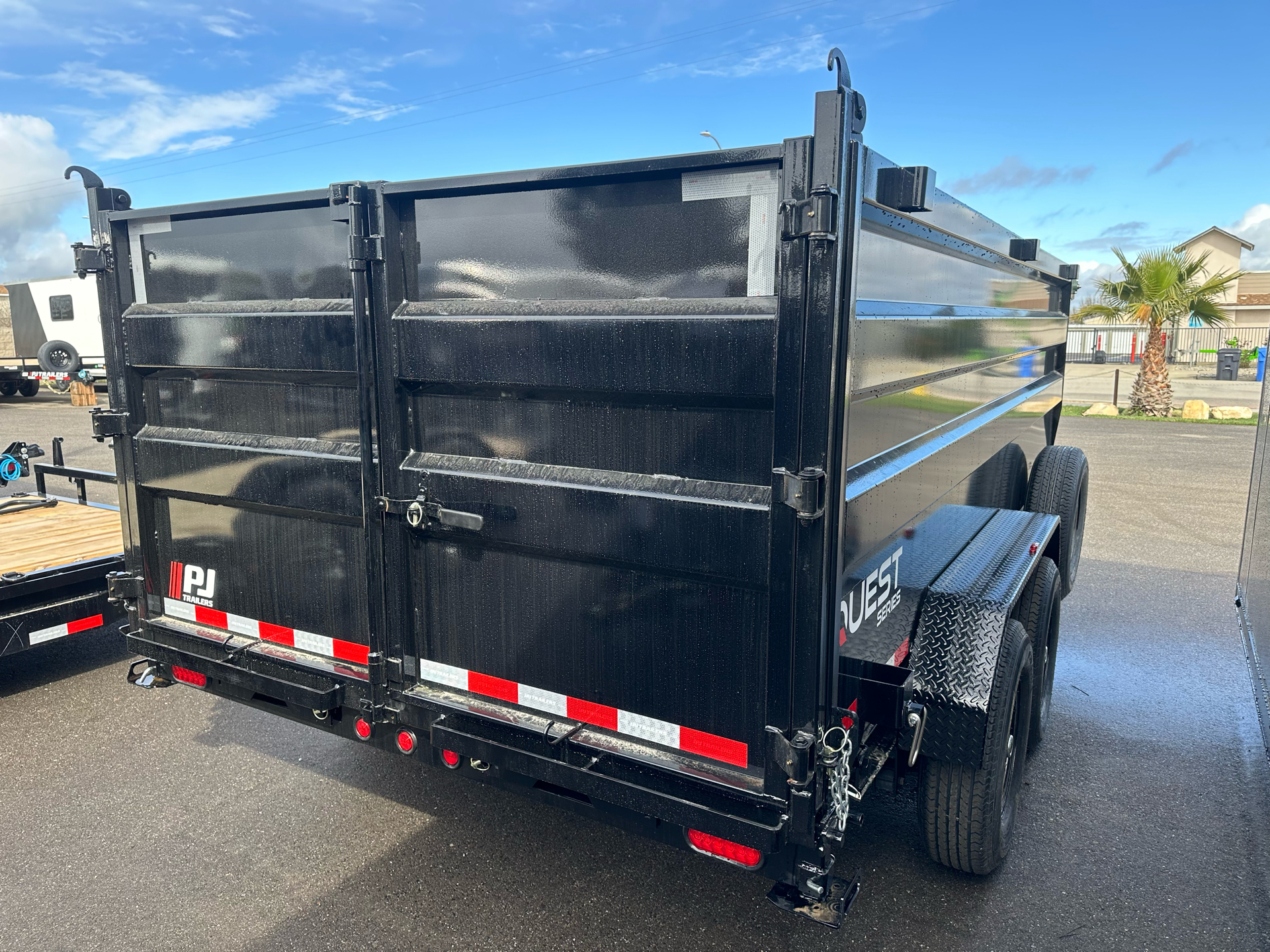2025 PJ Trailers 7x14x4 DUMP D7 Quest 14K in Paso Robles, California - Photo 5