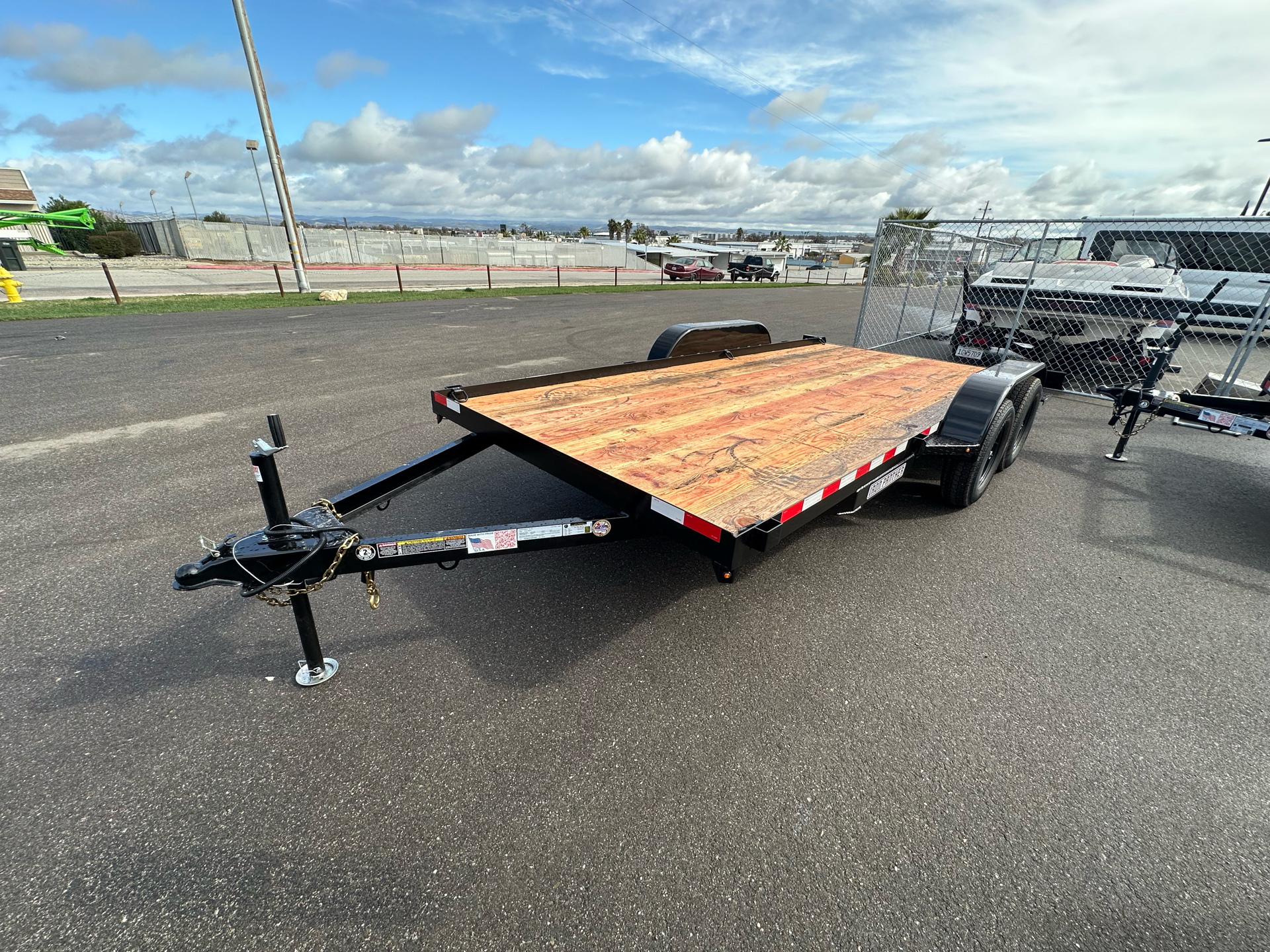 2025 IRON PANTHER TRAILERS 7X16 7K Econo Car Hauler CH601 in Paso Robles, California - Photo 1
