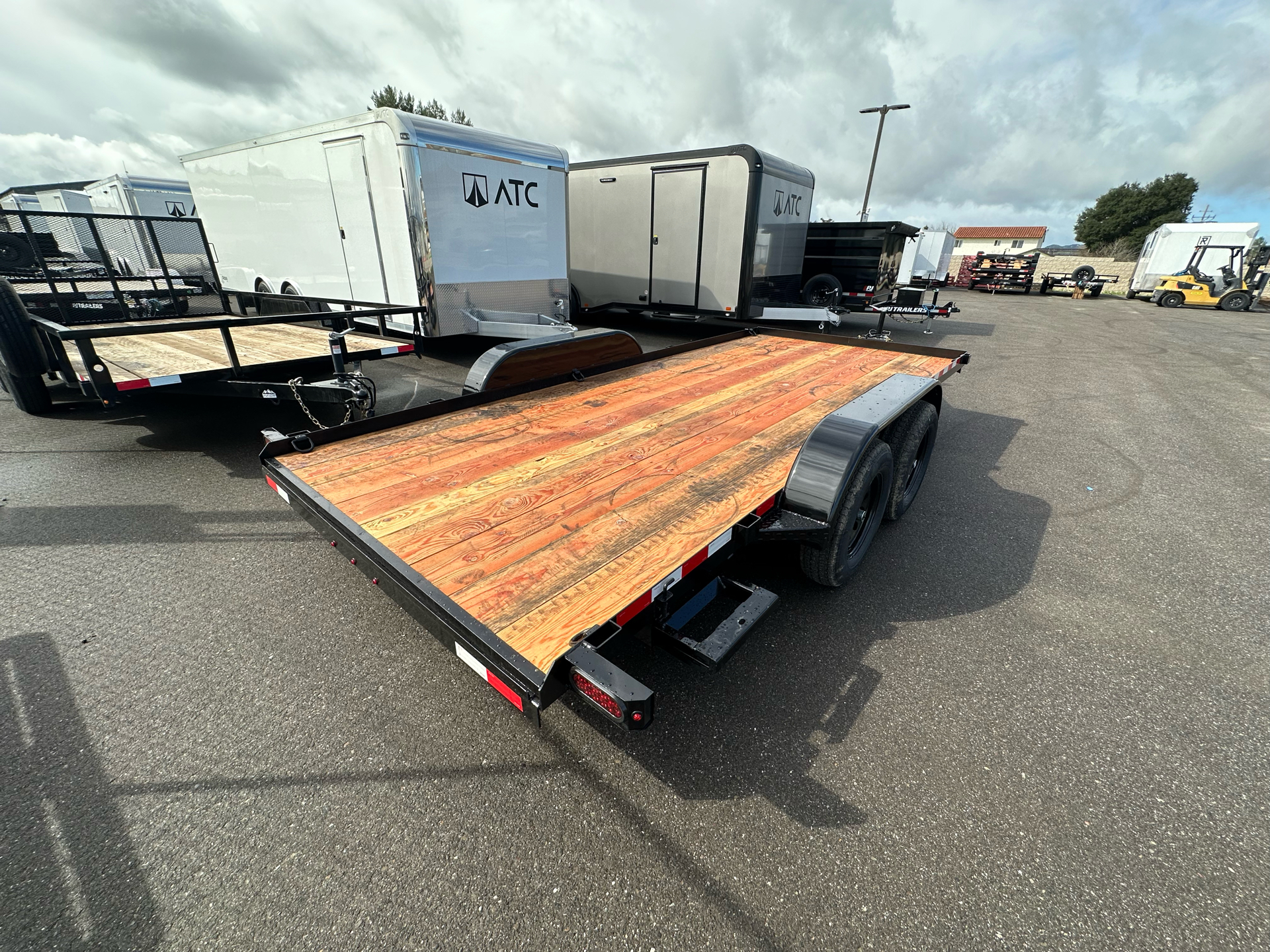 2025 IRON PANTHER TRAILERS 7X16 7K Econo Car Hauler CH601 in Paso Robles, California - Photo 2