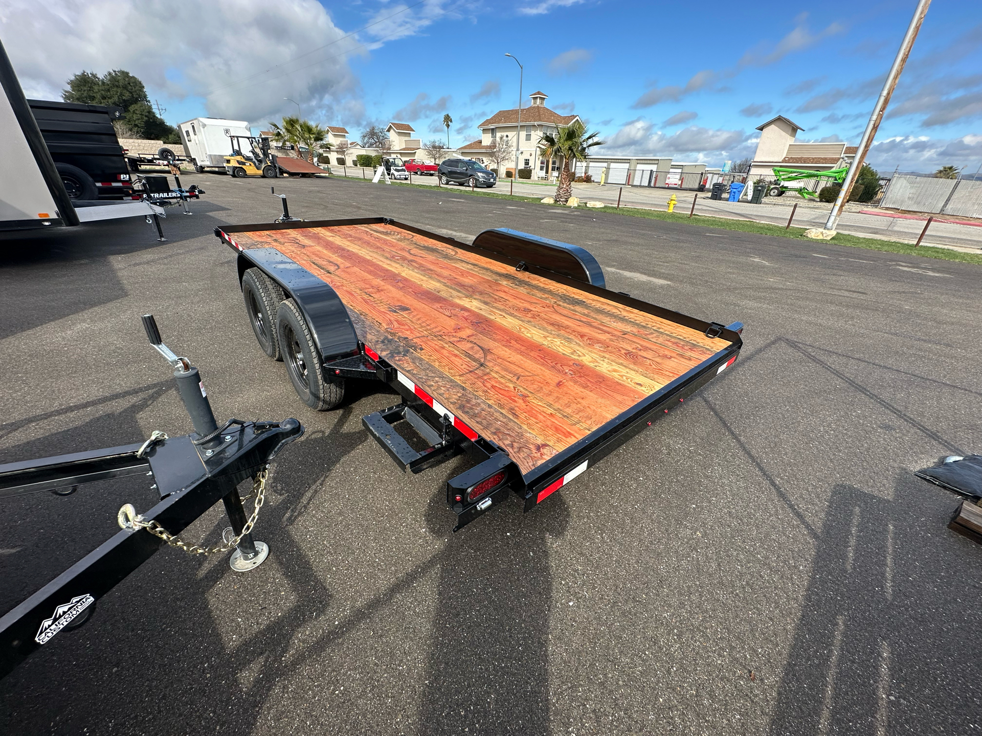 2025 IRON PANTHER TRAILERS 7X16 7K Econo Car Hauler CH601 in Paso Robles, California - Photo 3