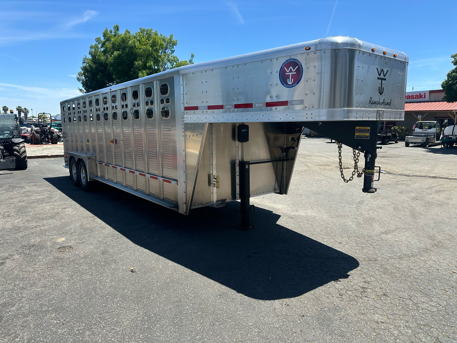 2025 Wilson Trailer 7x24 RANCHER PUNCH SIDE in Paso Robles, California - Photo 1