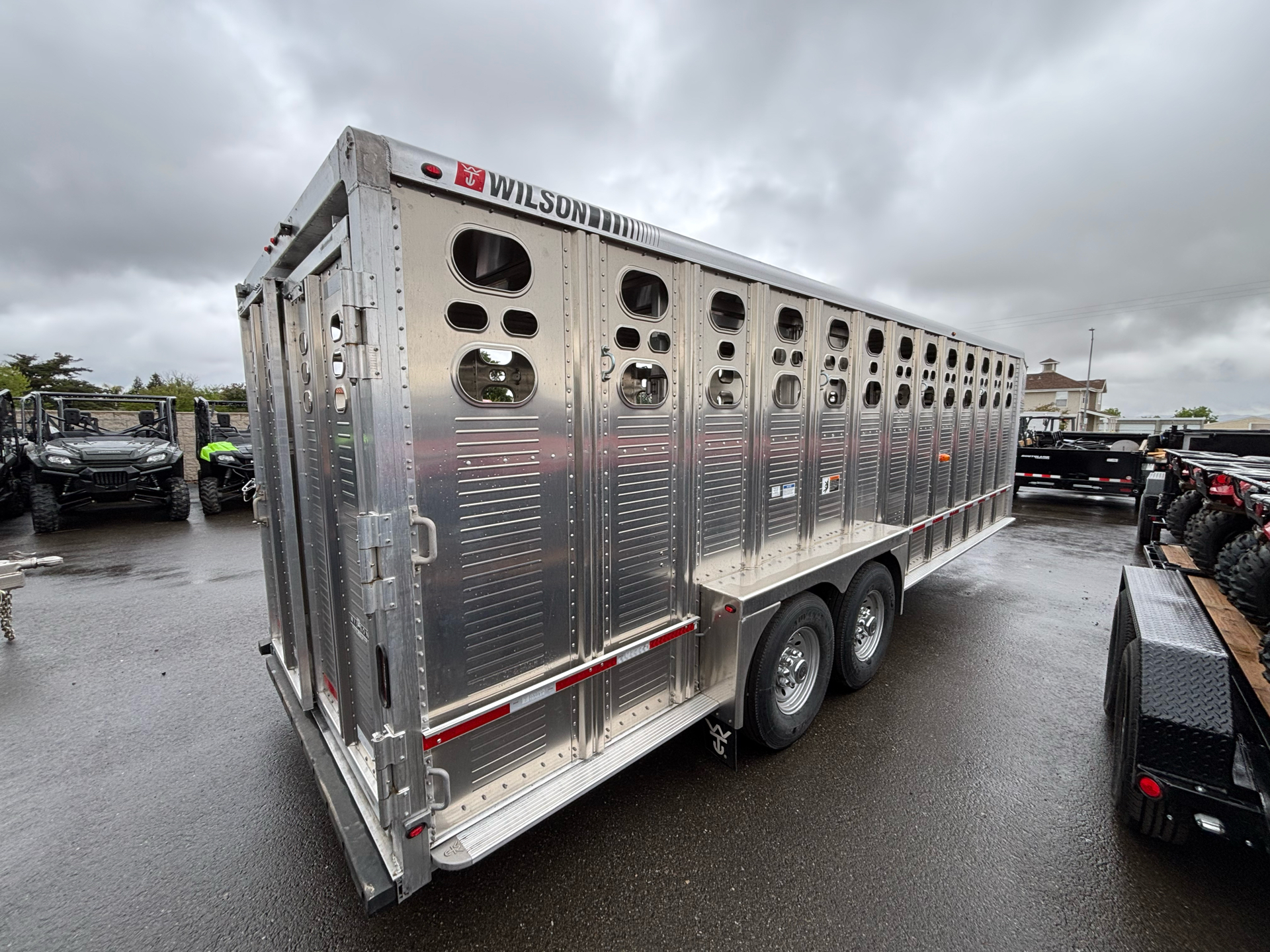 2025 Wilson Trailer 7x24 RANCHER PUNCH SIDE in Paso Robles, California - Photo 1