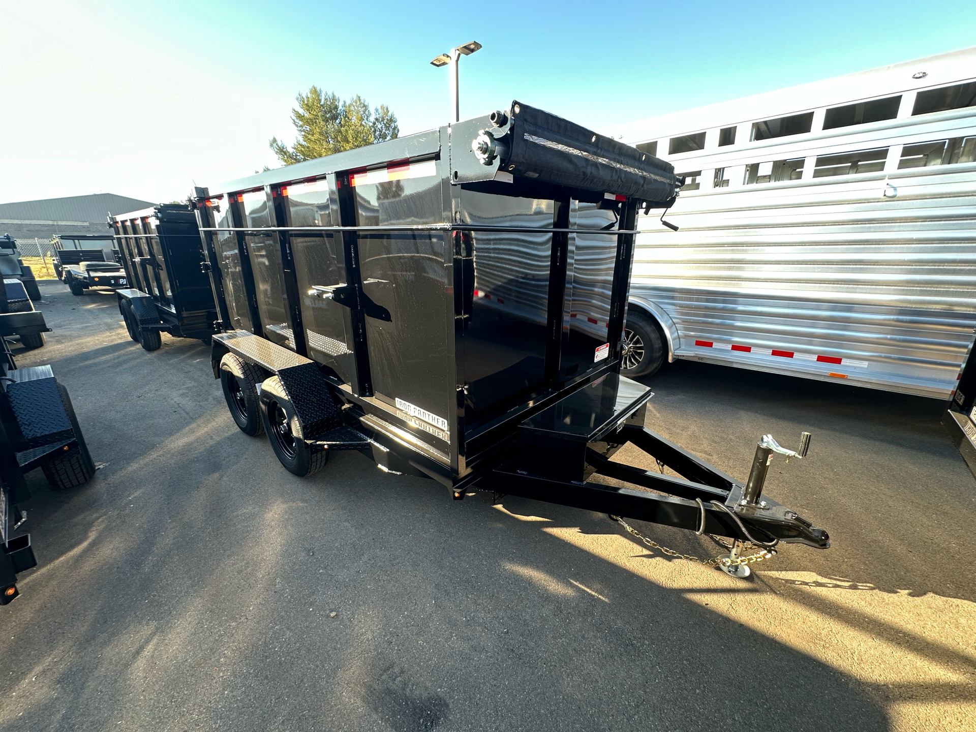 2025 IRON PANTHER TRAILERS 5x10x4 7K SR Dump Trailer in Paso Robles, California - Photo 1