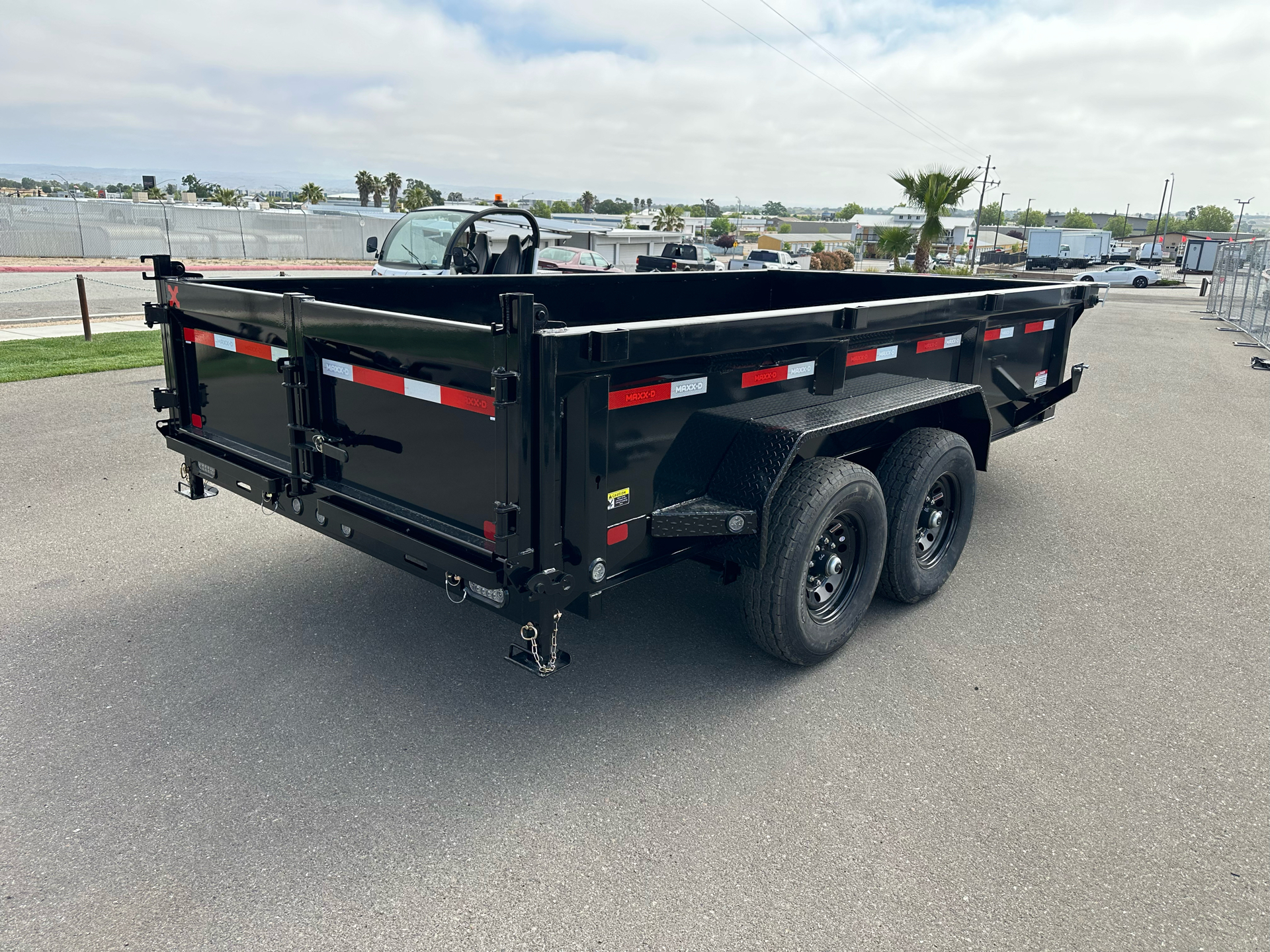 2026 MAXX-D TRAILERS 7x14x2 DUMP 14K DJX in Paso Robles, California - Photo 2