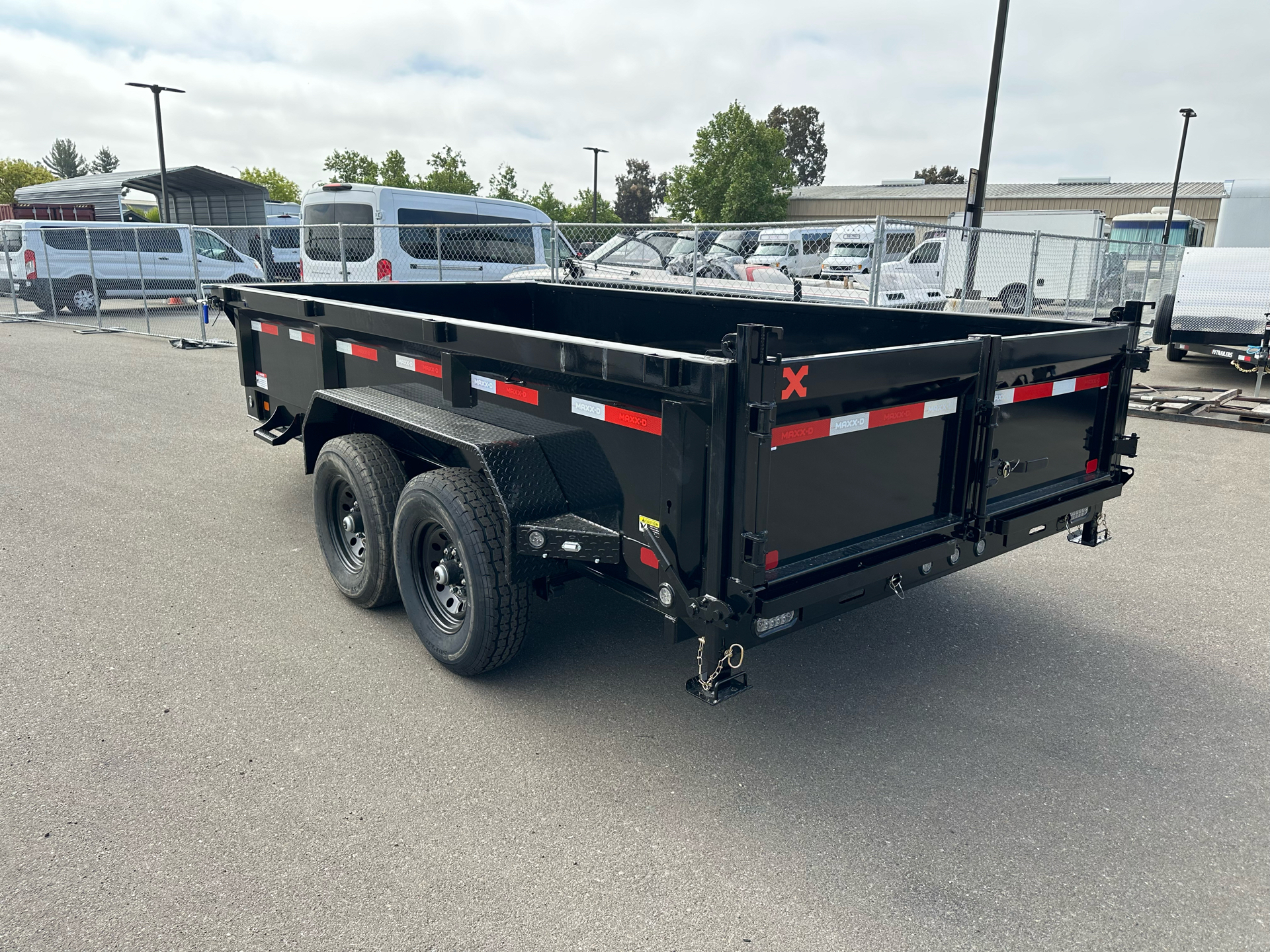 2026 MAXX-D TRAILERS 7x14x2 DUMP 14K DJX in Paso Robles, California - Photo 3