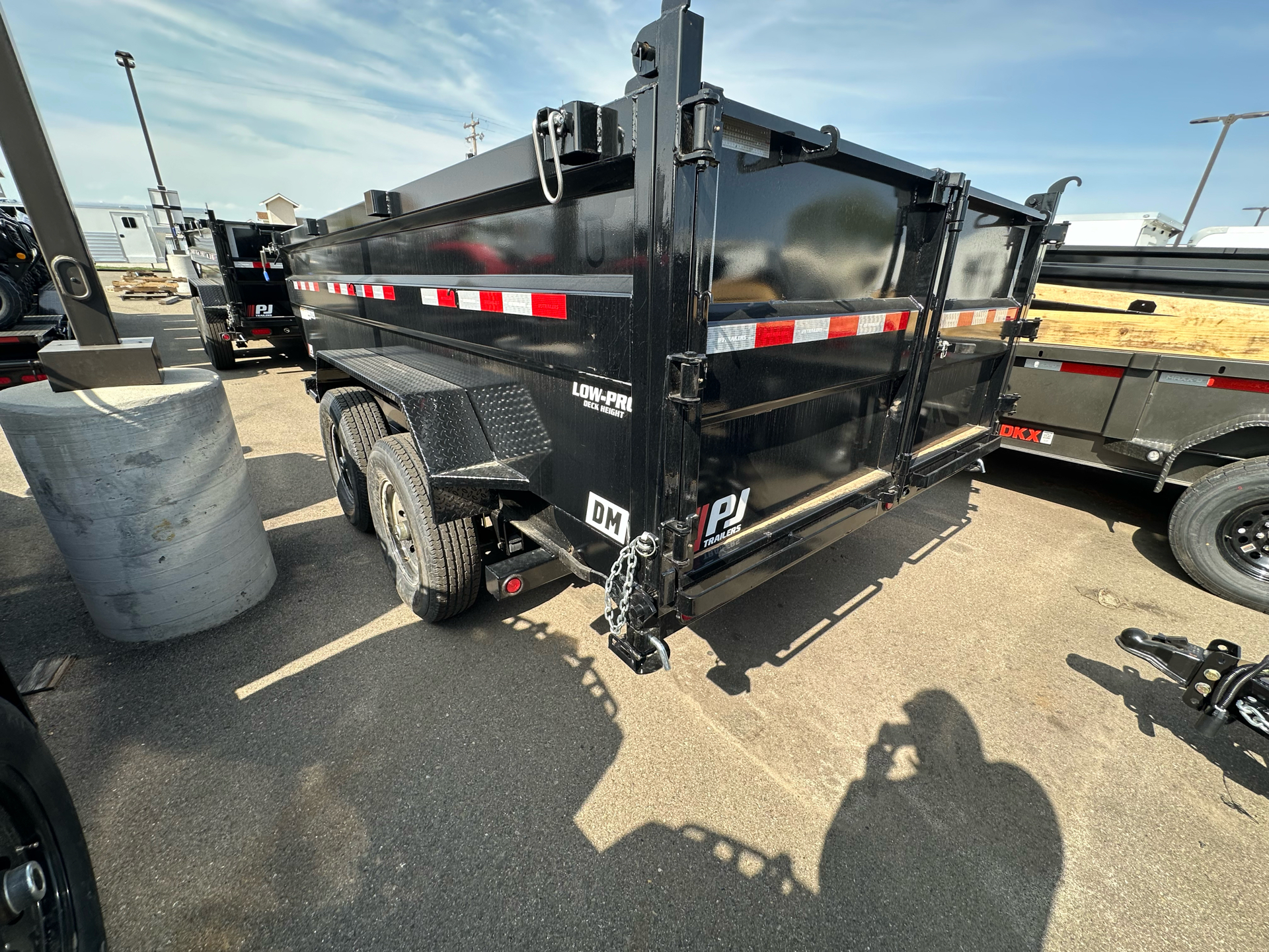 2025 PJ Trailers 7x14x3 DUMP DM 14K in Paso Robles, California - Photo 5