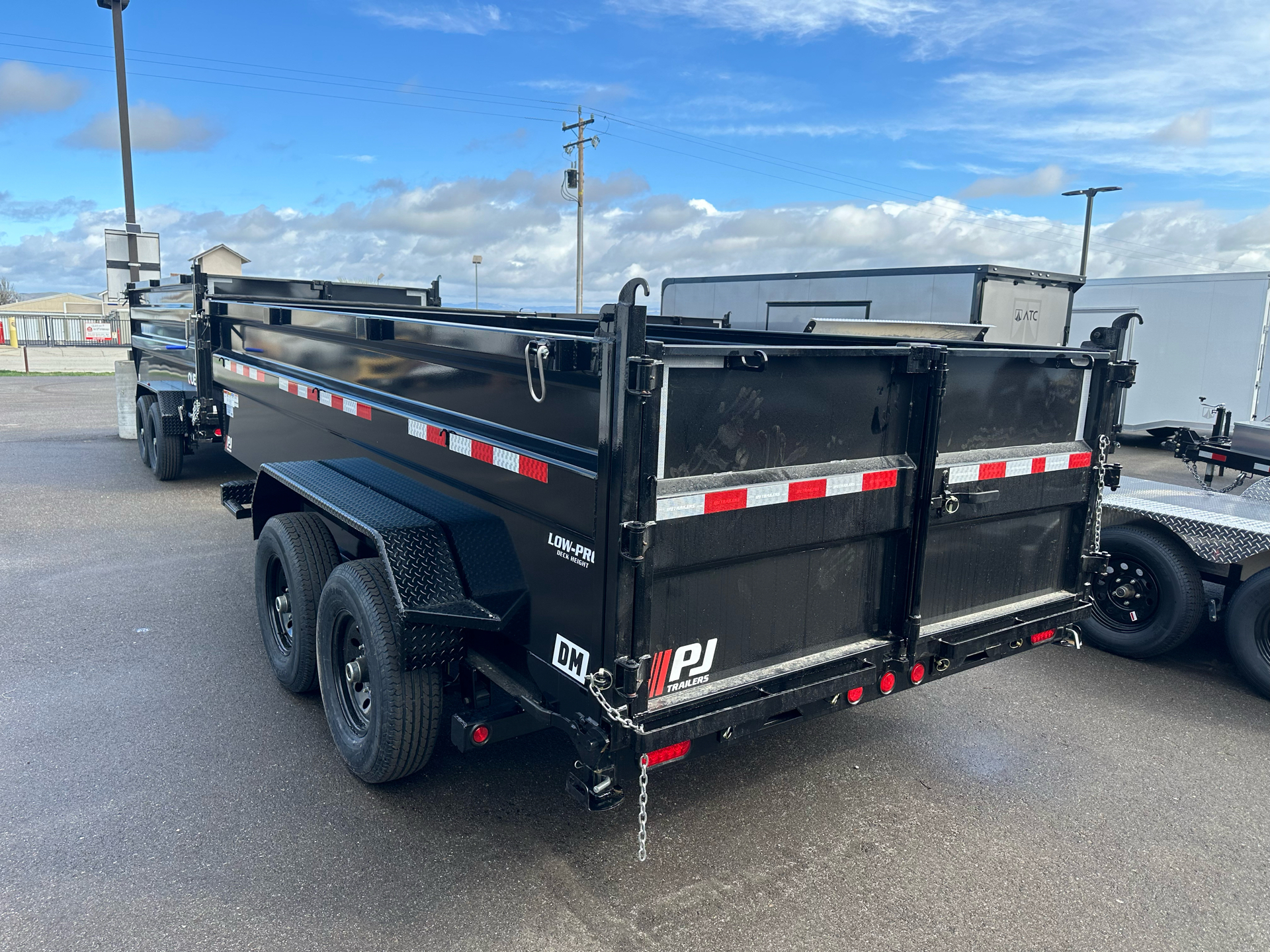 2025 PJ Trailers 7x14x3 DUMP DM 14K in Paso Robles, California - Photo 2