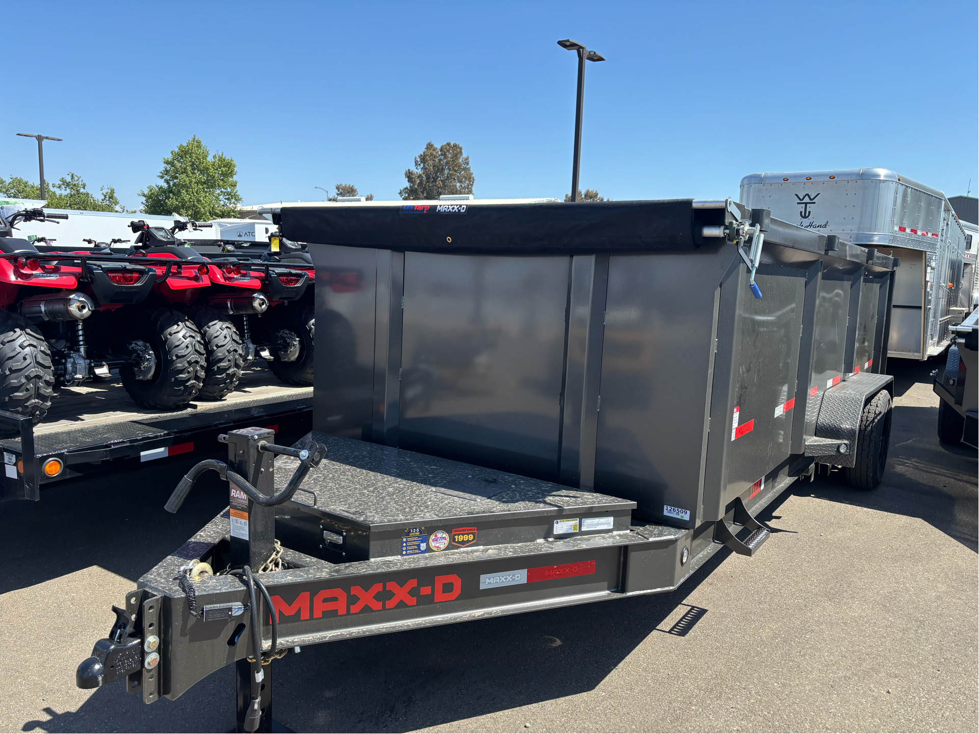 2026 MAXX-D TRAILERS 7X16X4 DUMP 14K DJX in Paso Robles, California - Photo 1