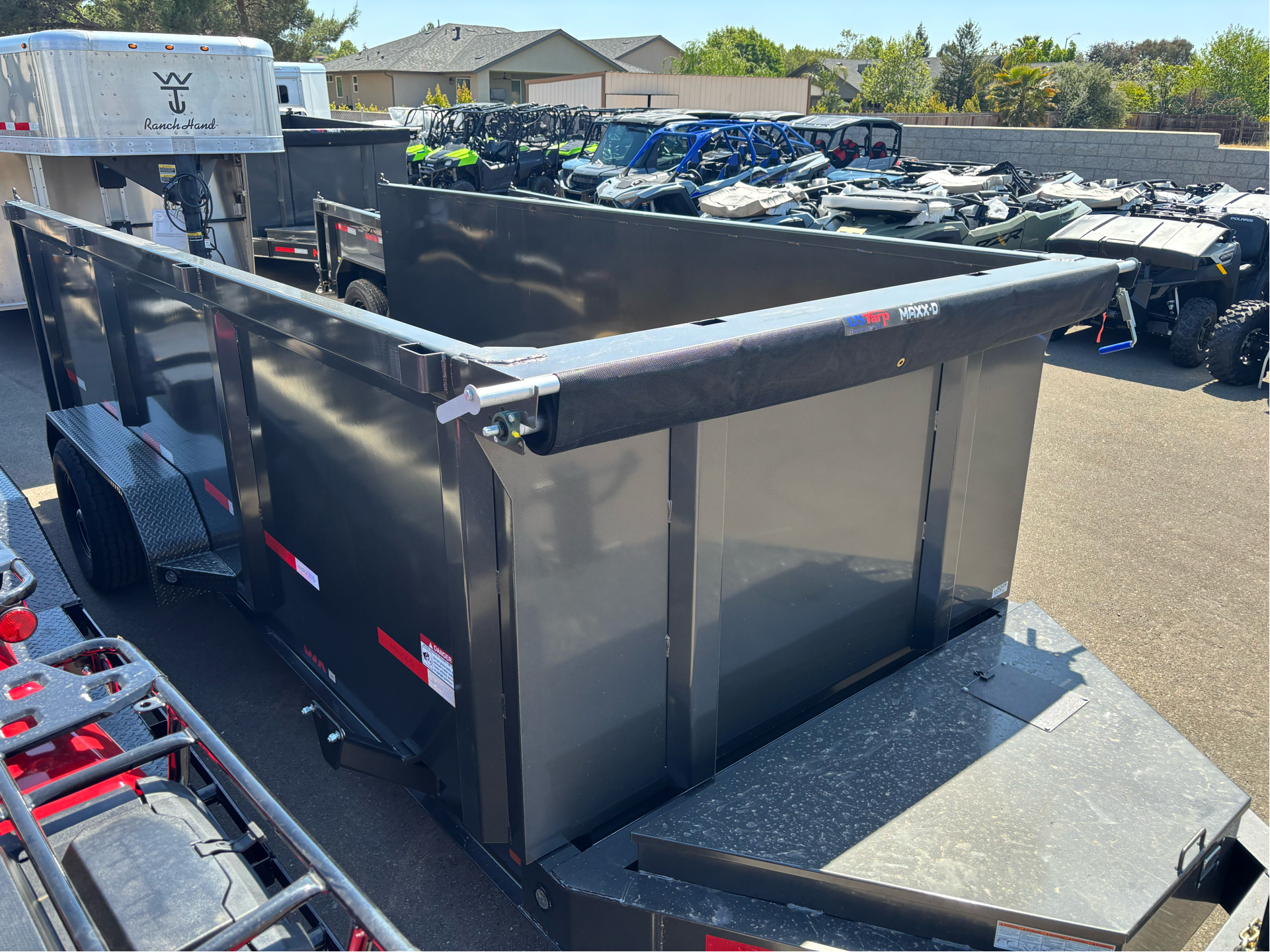 2026 MAXX-D TRAILERS 7X16X4 DUMP 14K DJX in Paso Robles, California - Photo 2