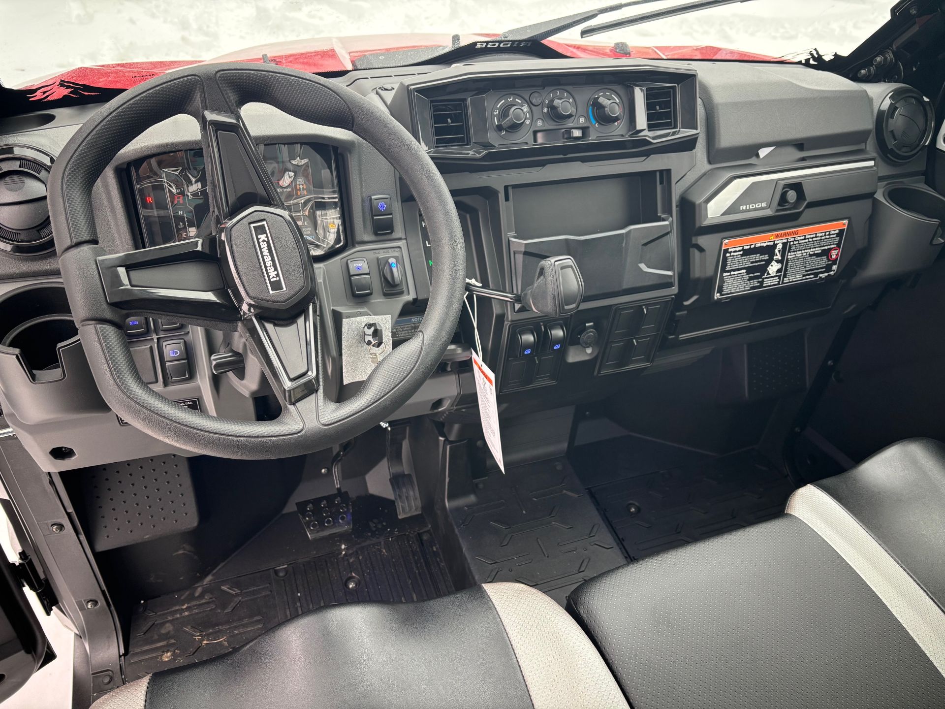 New 2025 Kawasaki RIDGE® CREW HVAC Utility Vehicles in Jamestown