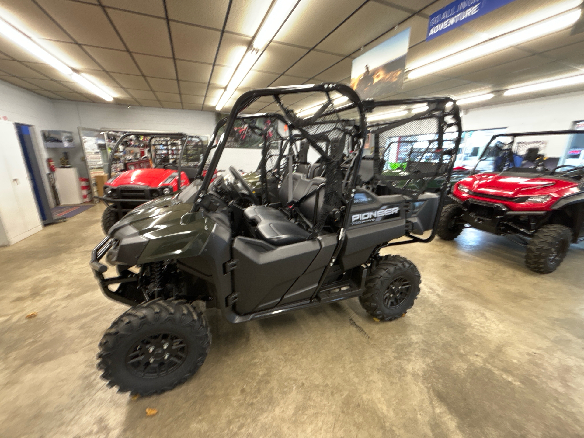 New 2025 Honda Pioneer 700-4 Deluxe Utility Vehicles in
