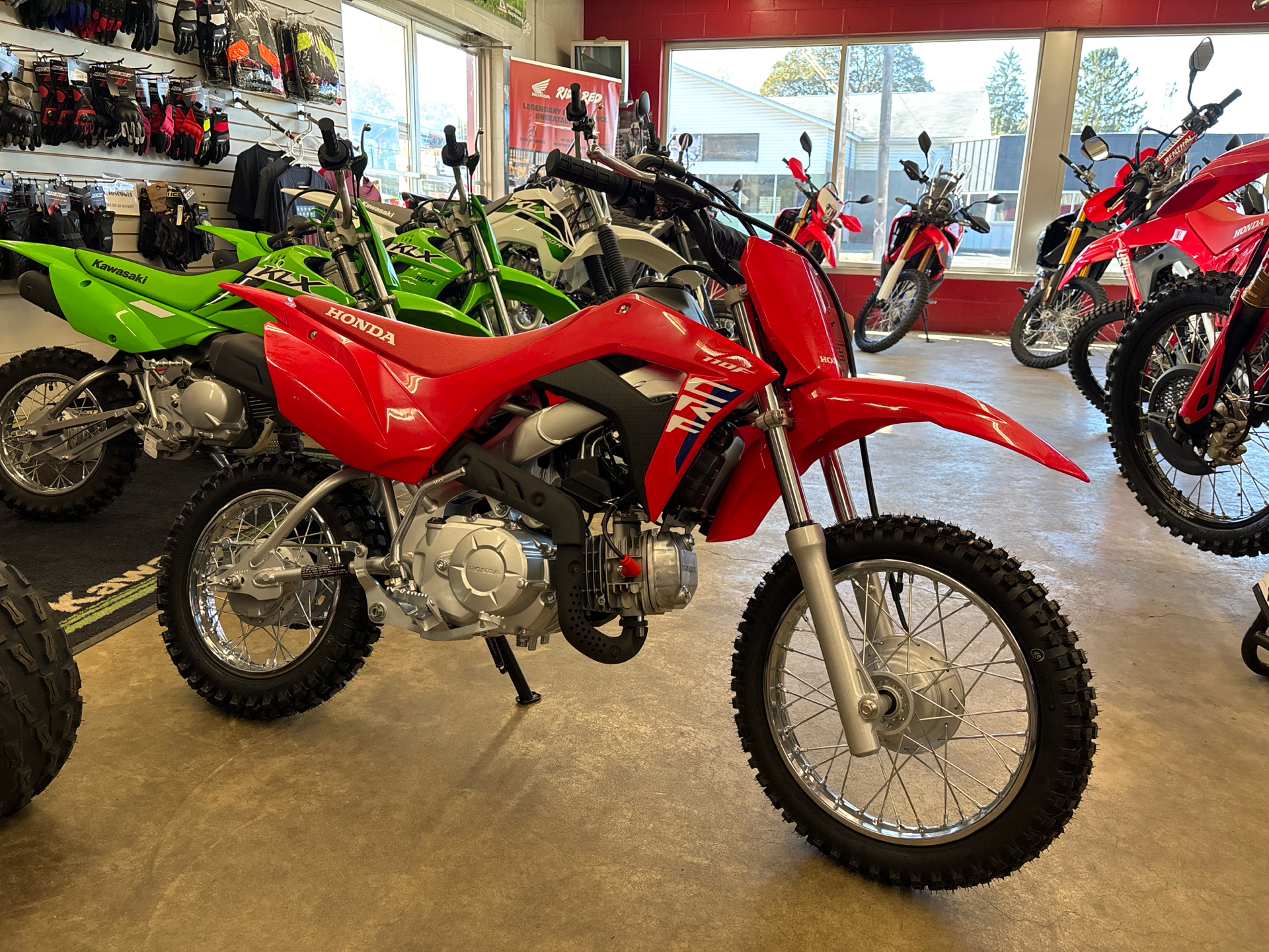 New 2026 Honda CRF110F Motorcycles in Jamestown, NY | Stock Number