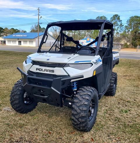 New 2024 Polaris Ranger XP Kinetic Premium Icy White Pearl