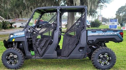 New 2026 Polaris Ranger Crew XP 1000 Premium Blue Labyrinth
