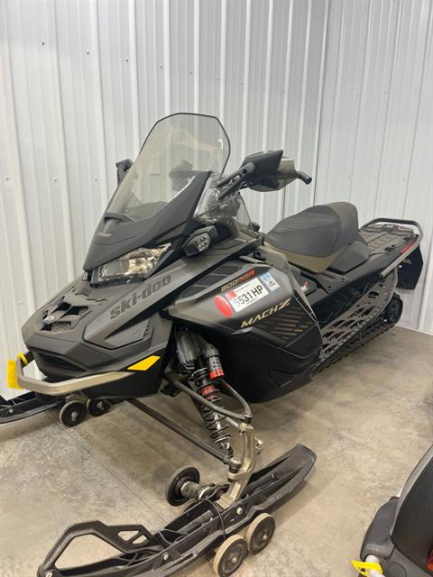 Used 2022 Ski-Doo Mach Z 900 ACE Turbo R ES w/ Smart-Shox, Ice