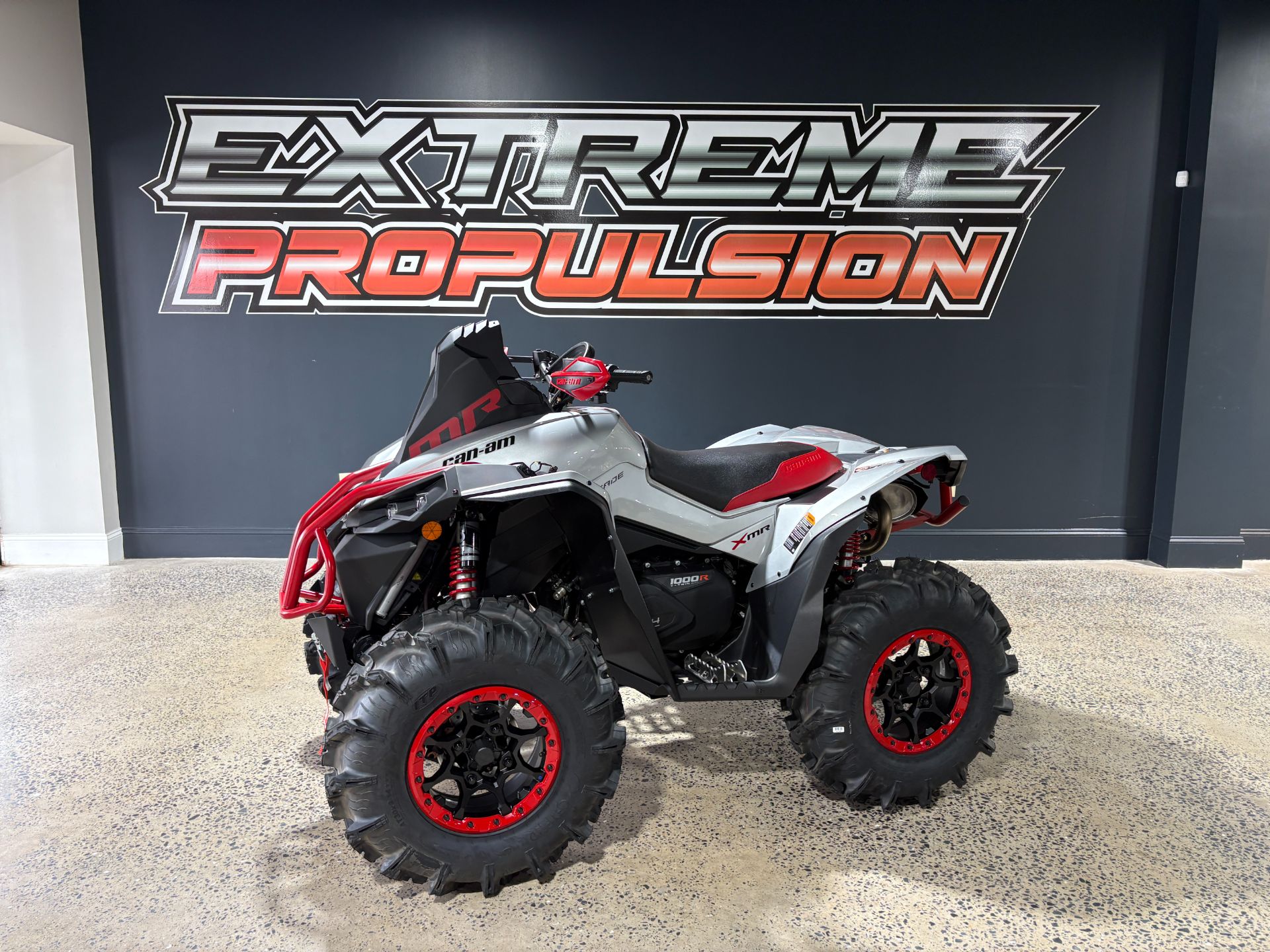New 2026 Can-Am Renegade X MR 1000R Hyper Silver / Legion Red