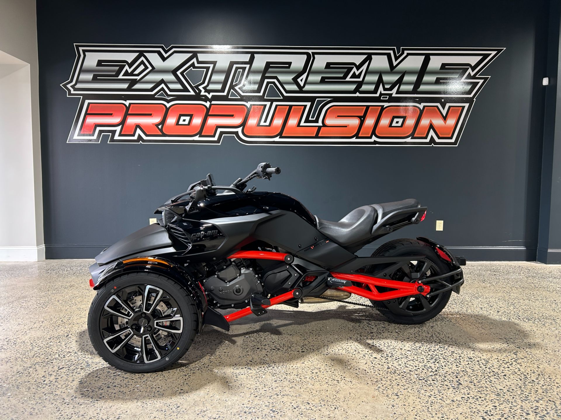 New 2025 Can-Am Spyder F3-S Monolith Black Satin | Motorcycles in