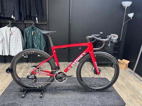 New 2024 Specialized Bikes TARMAC SL8 SW ETAP REDSKY/FRYRED/WHT 54