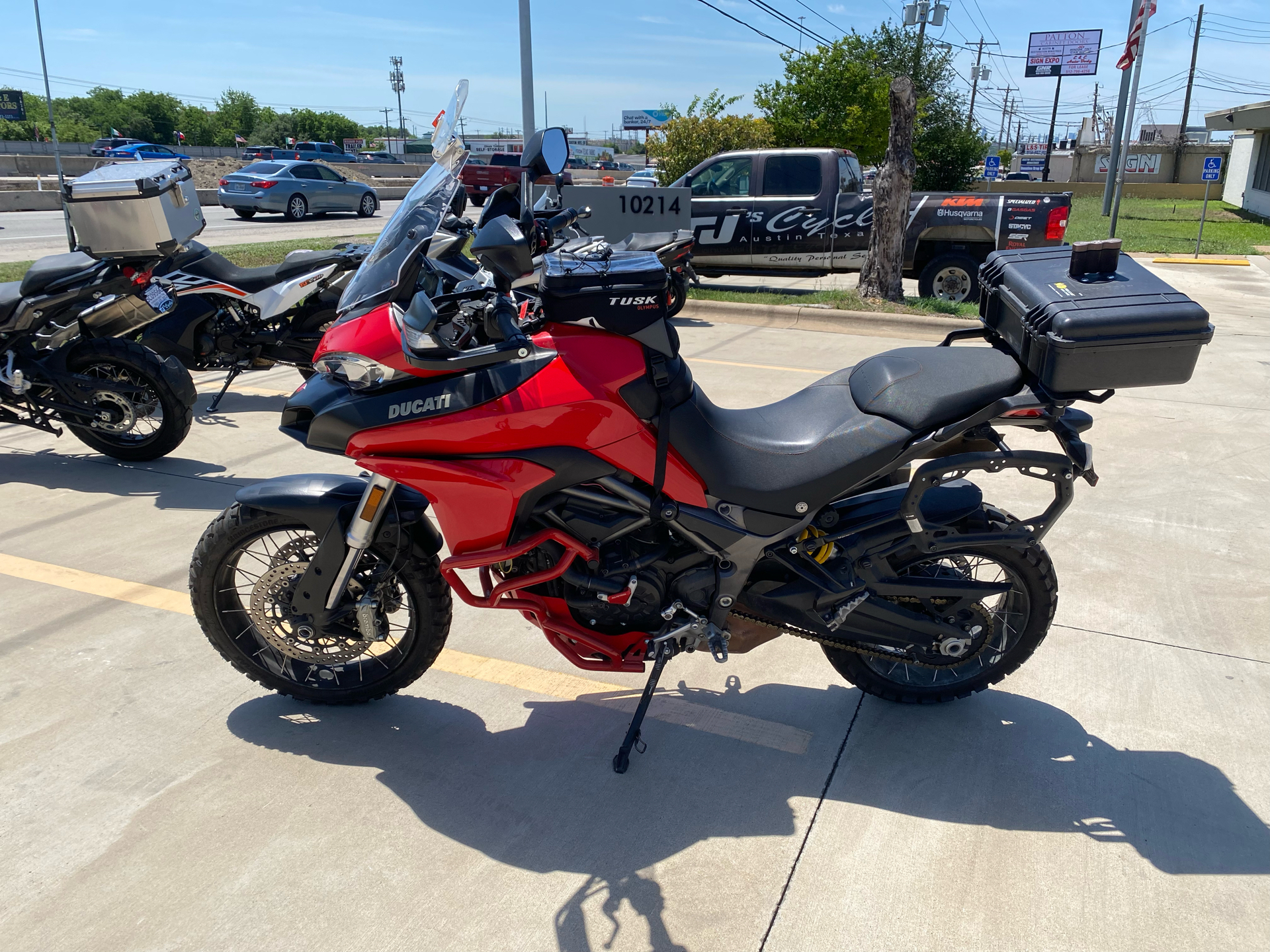 Used 2018 Ducati Multistrada 950 Ducati Red Motorcycles in