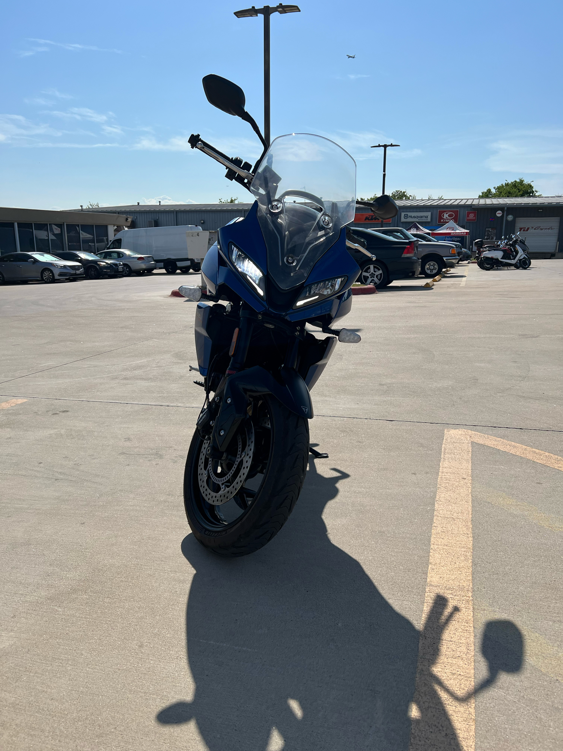 Used 2022 Triumph Tiger Sport 660 Lucerne Blue / Sapphire Black