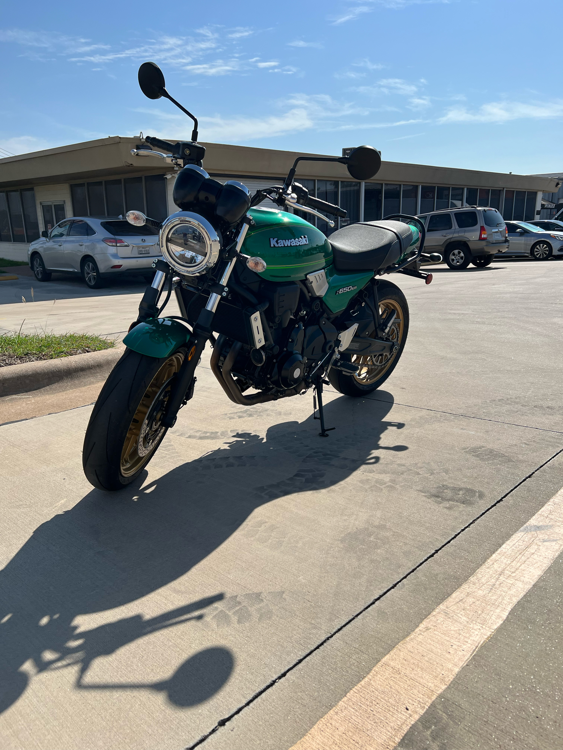 Used 2022 Kawasaki Z650RS Candy Emerald Green | Motorcycles