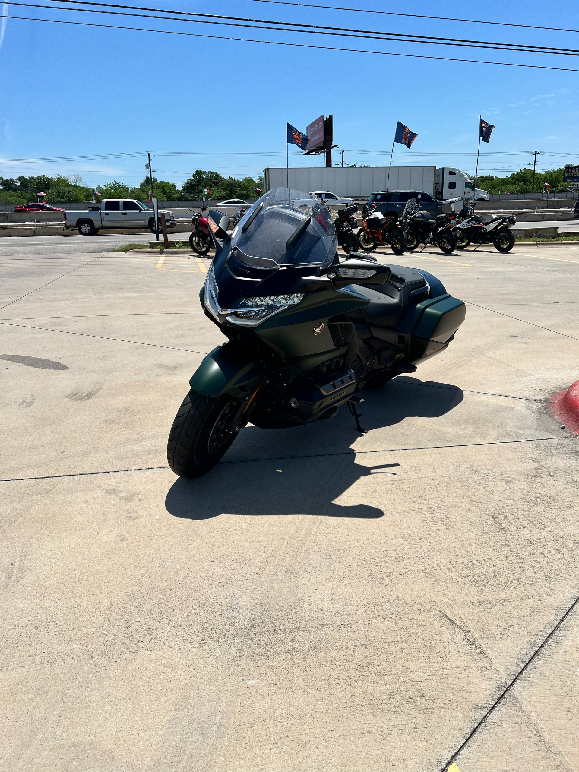 Used 2024 Honda Gold Wing Matte Armored Green Metallic