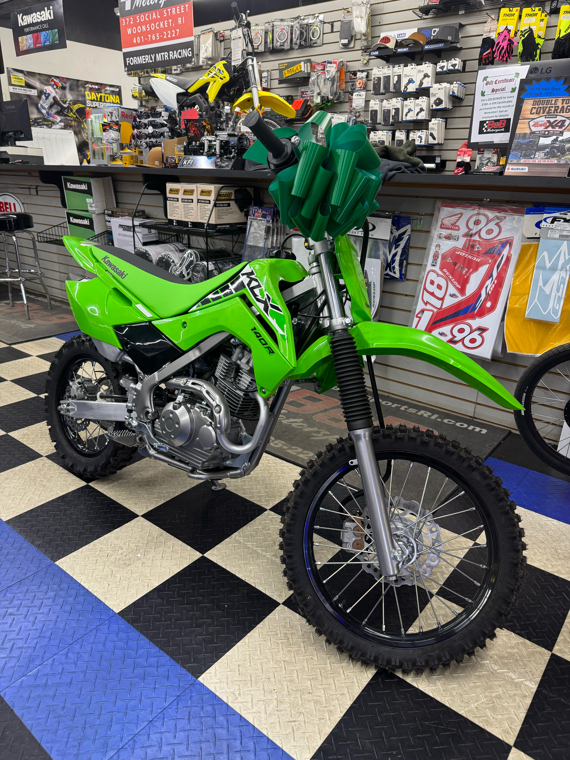 New 2025 Kawasaki KLX®140R, Woonsocket RI | Specs, Price, Photos