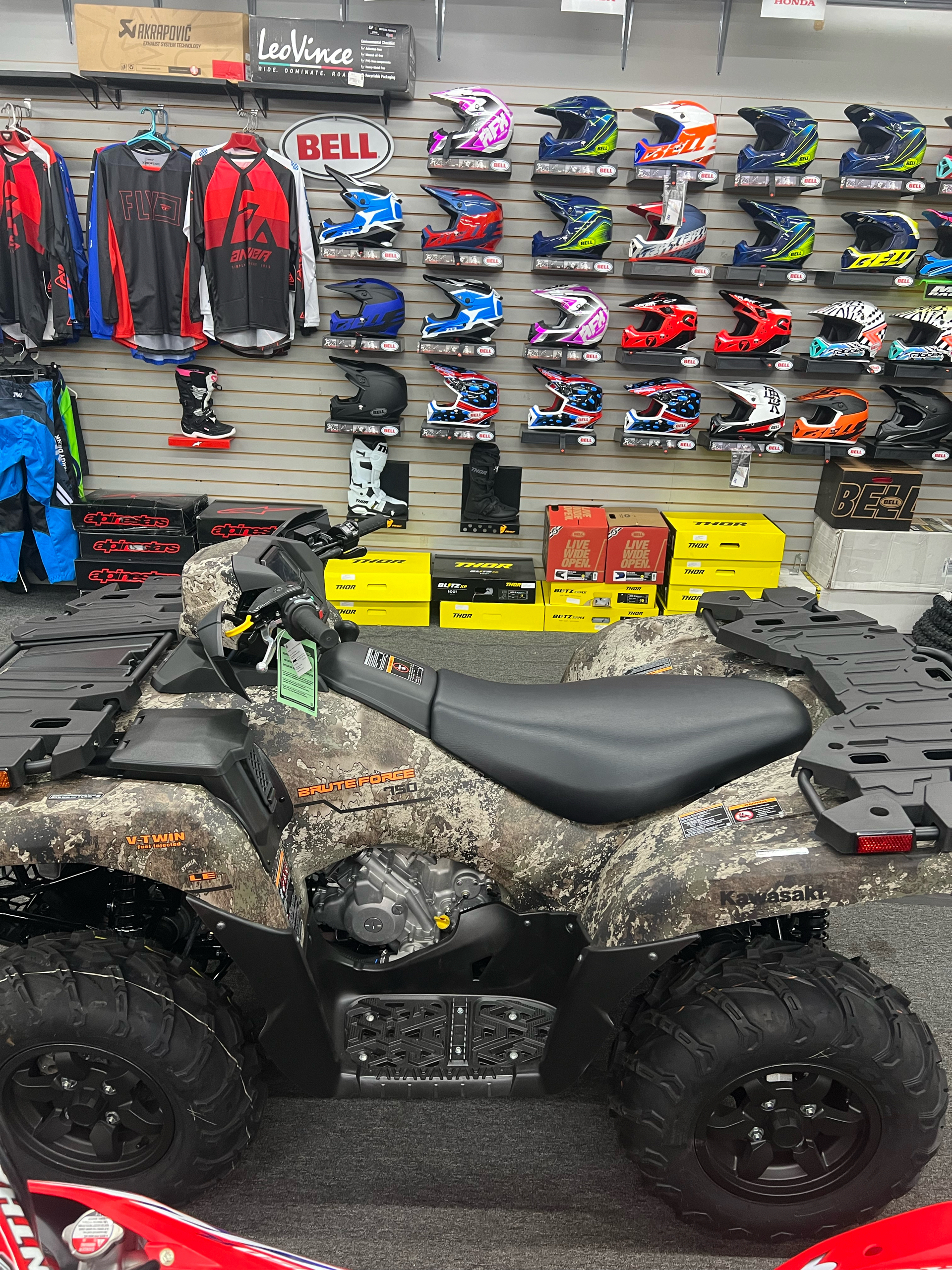 New 2024 Kawasaki Brute Force 750 LE EPS Camo, Woonsocket RI