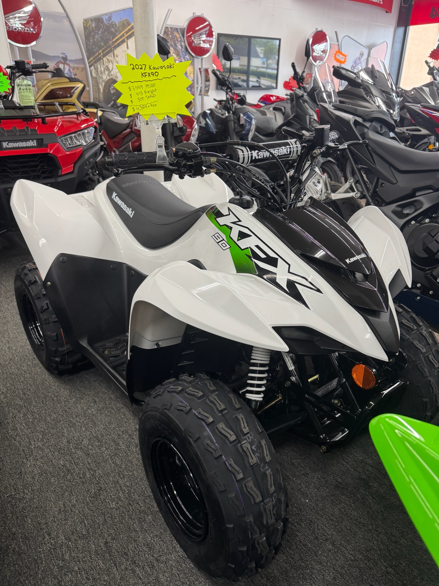 2027 Kawasaki KFX®90 1