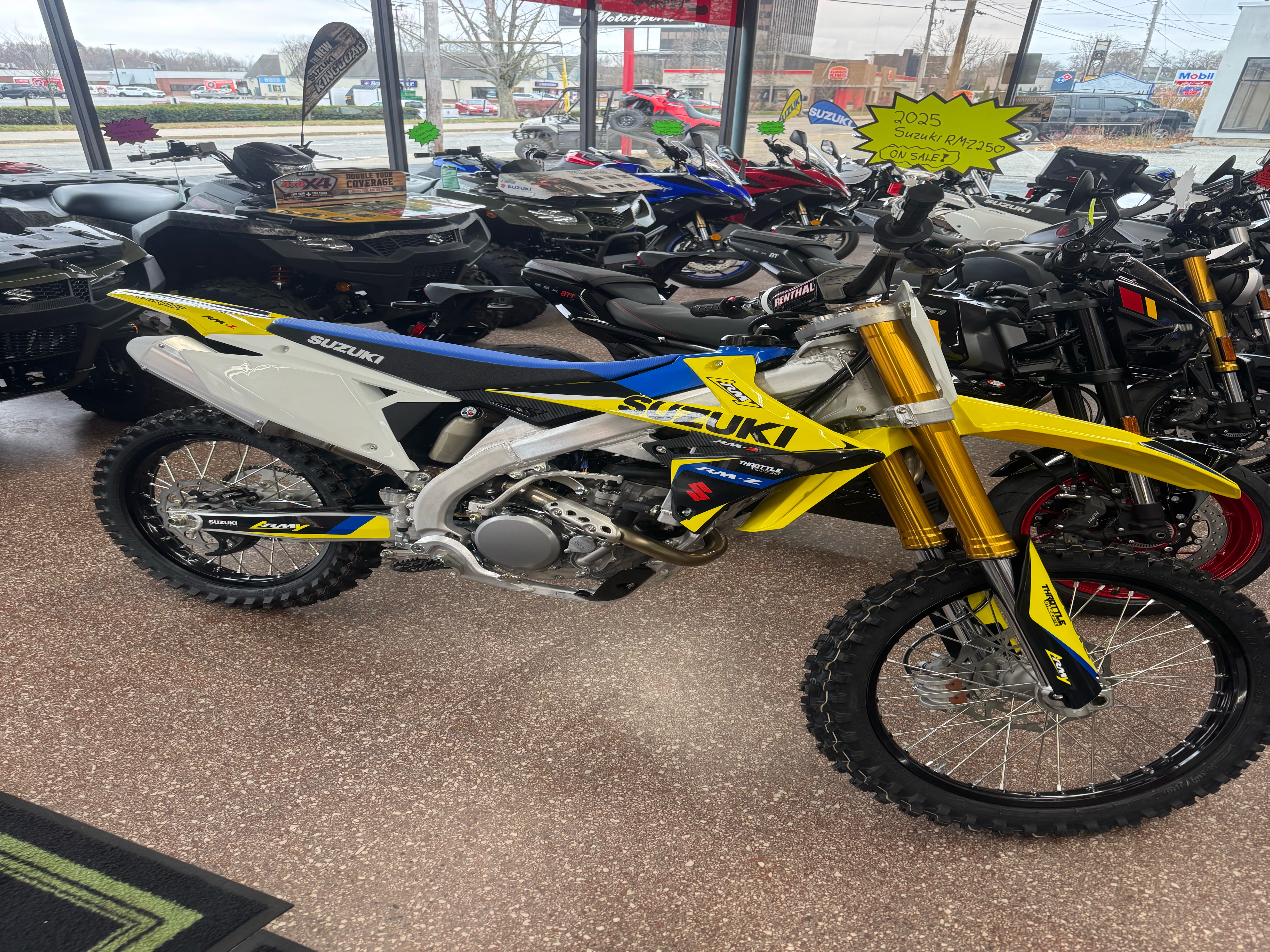 RMZ250（北海道） New 2025 Suzuki RM-Z250, Woonsocket RI | Specs, Price, Photos