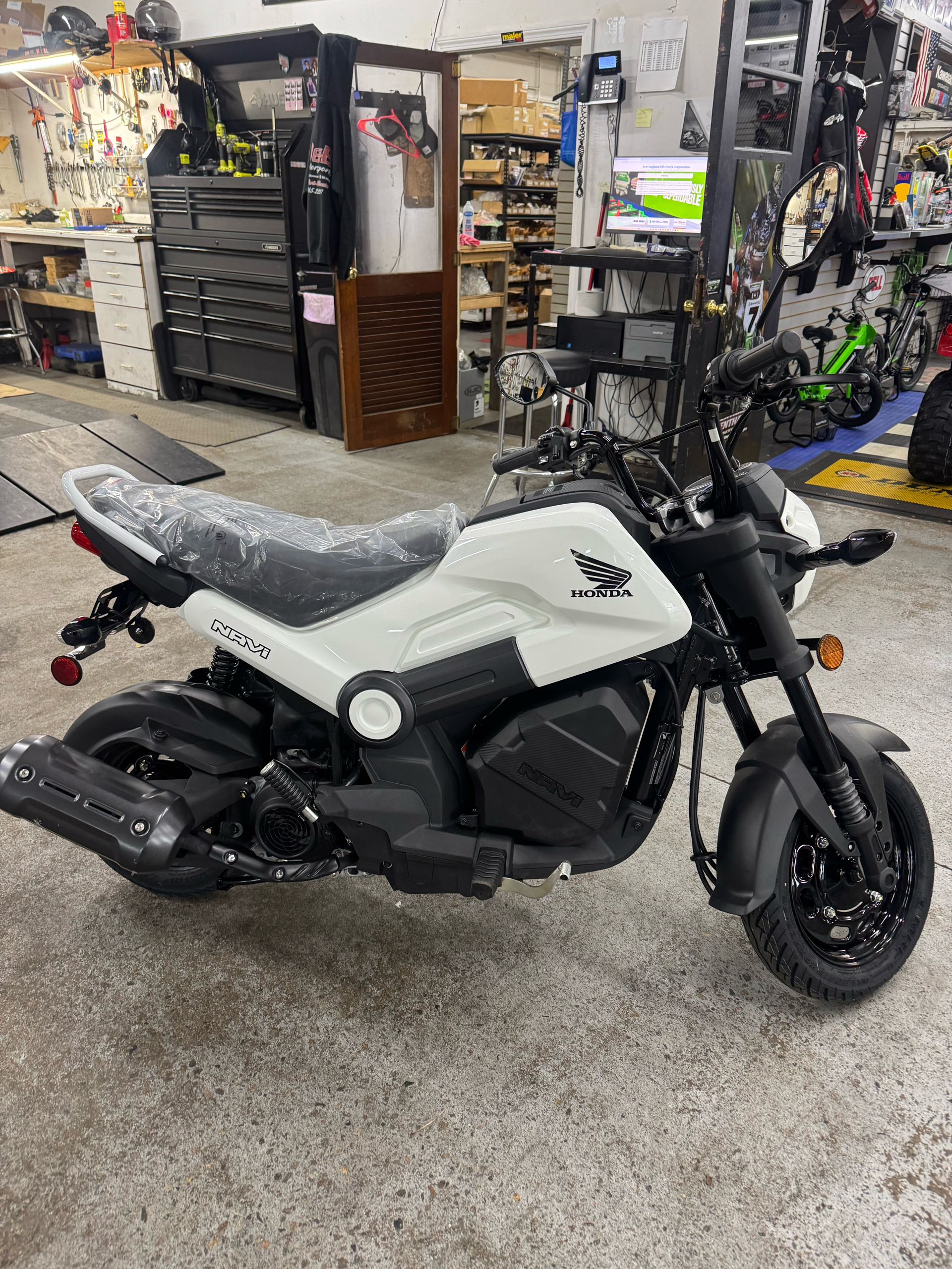 New 2025 Honda Navi, Woonsocket RI | Specs, Price, Photos | White